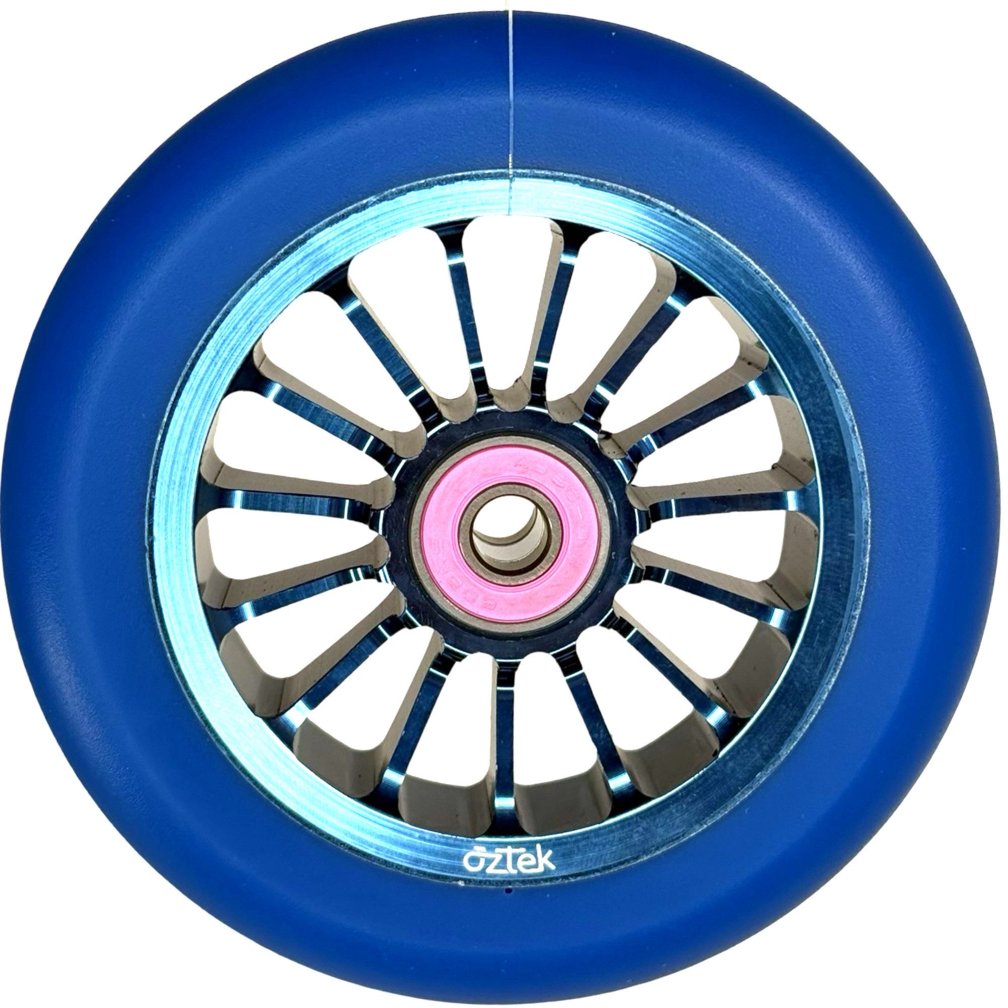 Aztek Stuntscooter Aztek Architect Stunt-Scooter Rolle 110mm Blau
