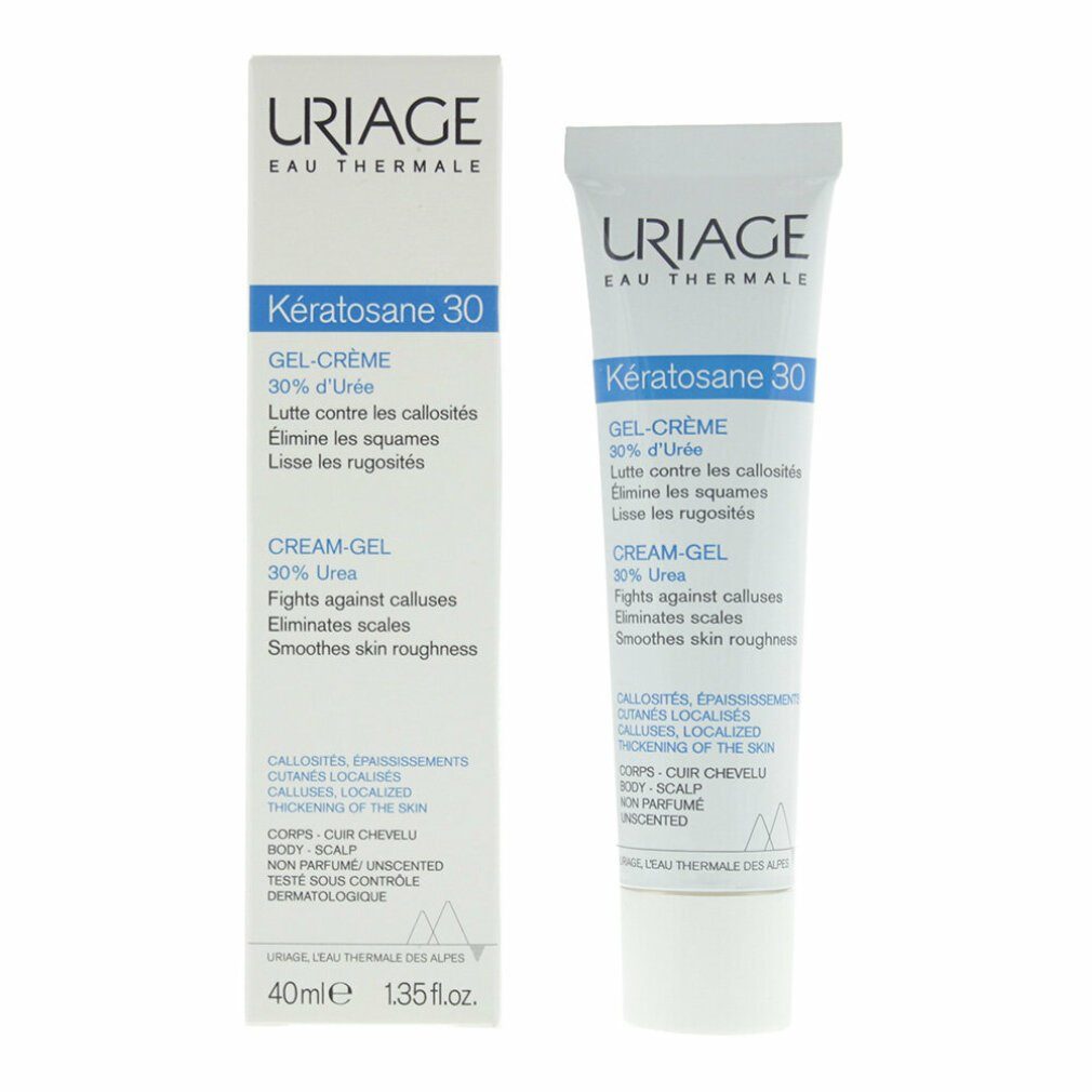Uriage Körperpflegemittel Keratosane 30 Gel Creme Raue trockene Haut Hornhaut 40ml