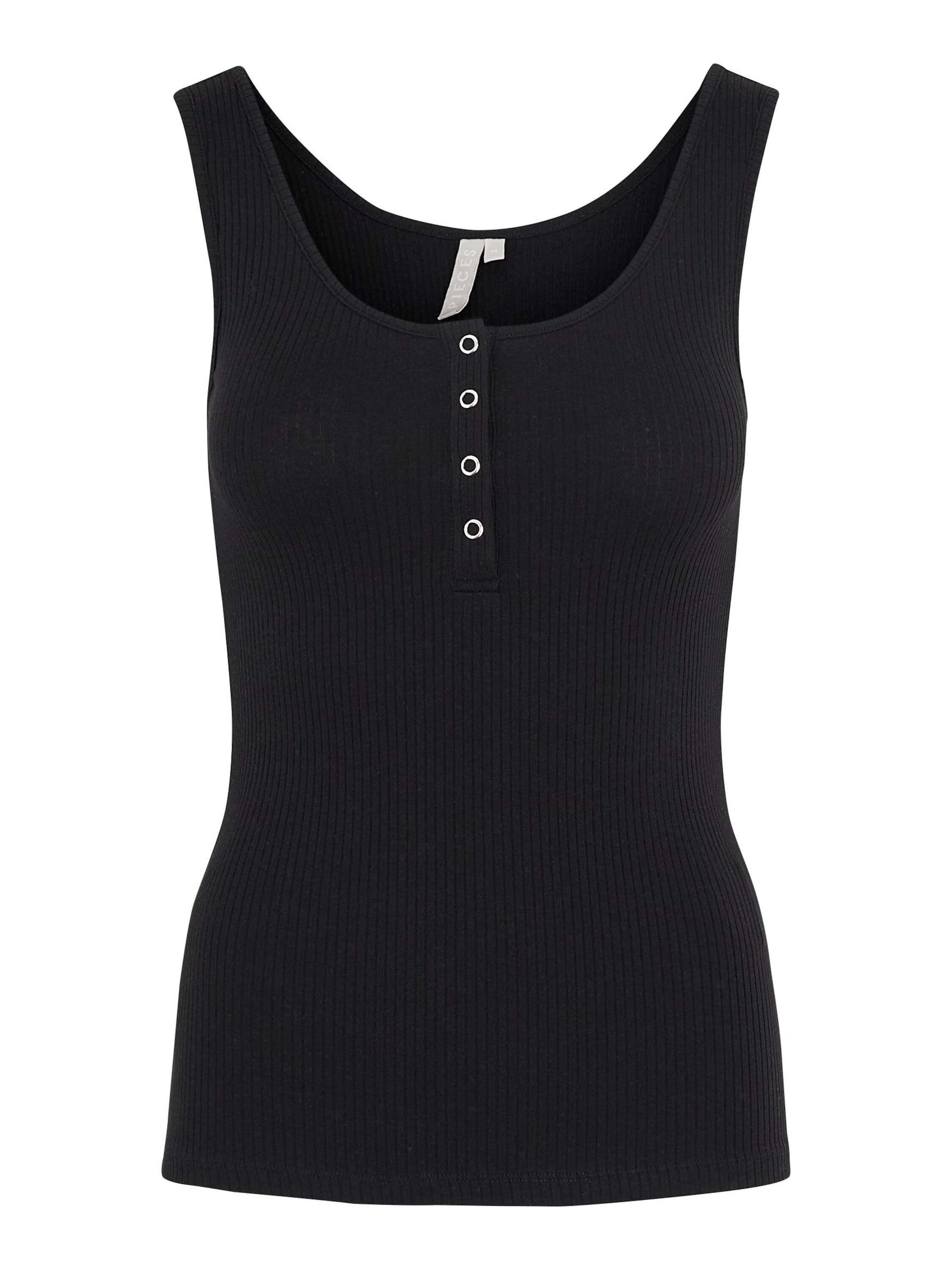 pieces Shirttop PCKitte (1-tlg) Plain/ohne Details günstig online kaufen