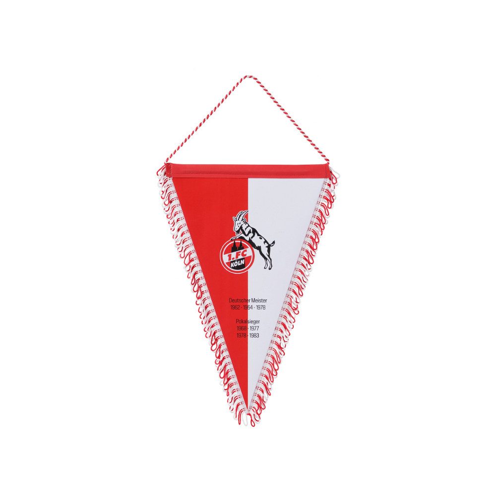 Fahne 1. FC Köln Schmuckwimpel "Logo" (28cm)