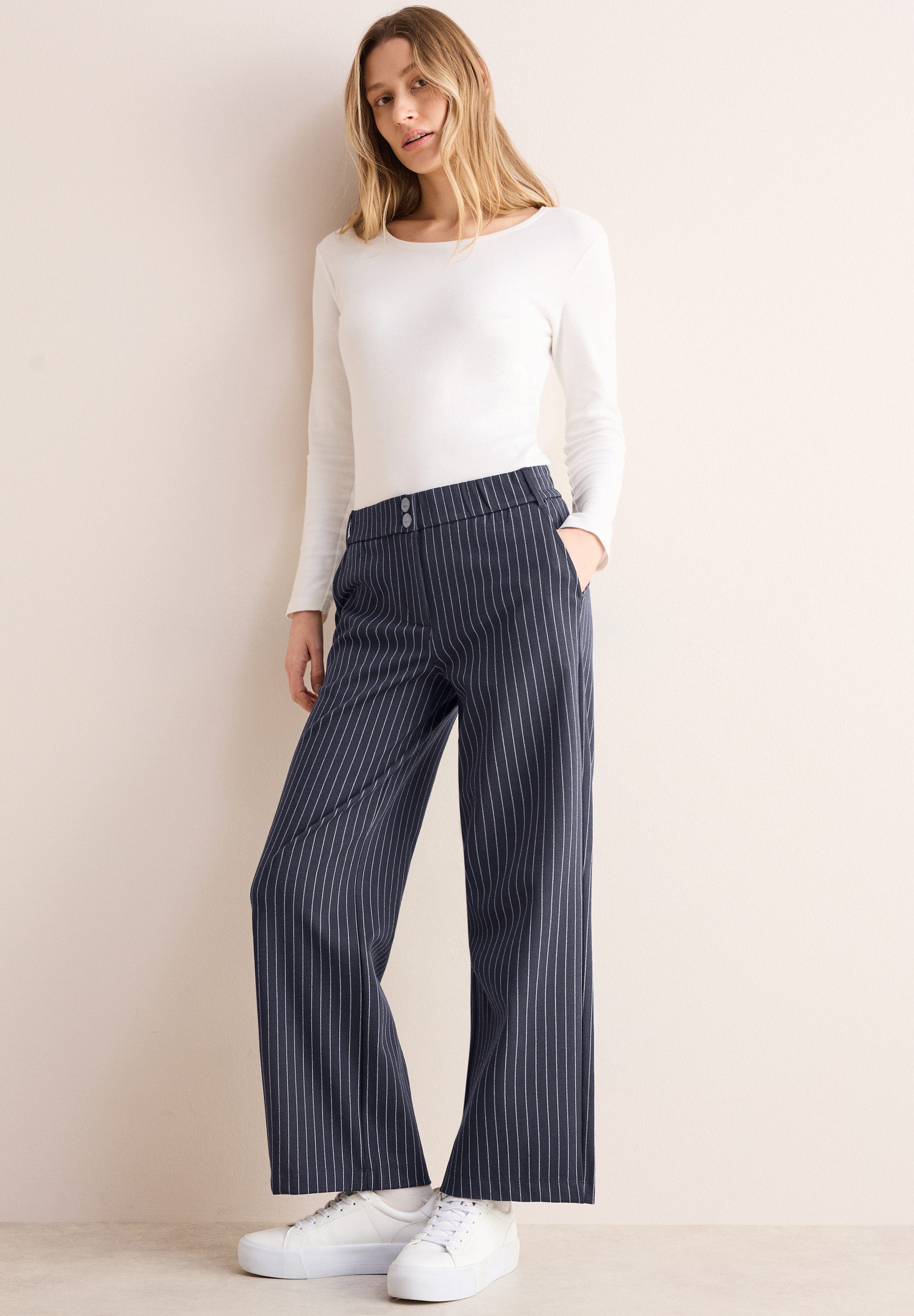 CECIL Stoffhose im Loose Fit