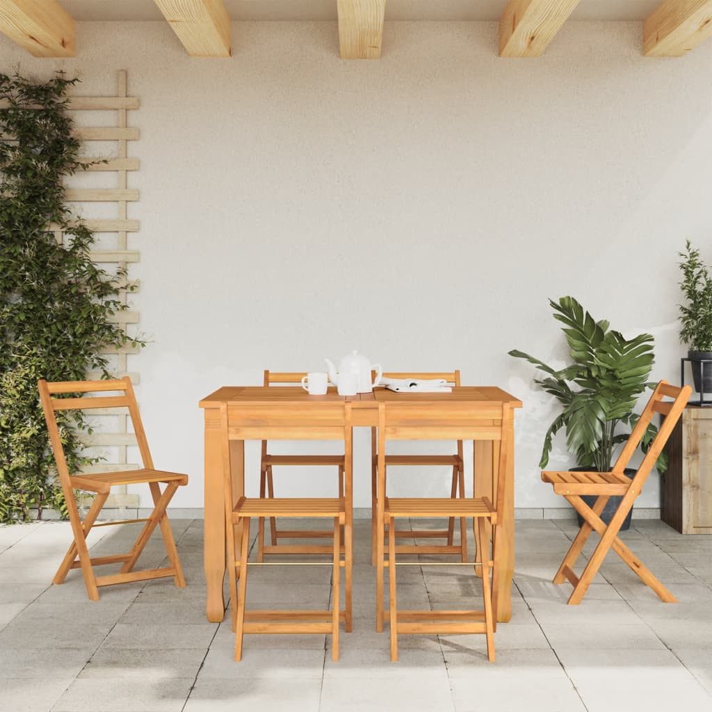 vidaXL Gartenstuhl Bistrostühle 6 Stk. Klappbar günstig online kaufen