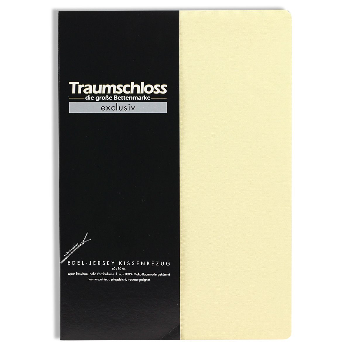 Traumschloss Kissenbezug Exclusiv, (1 Stück), Edel-Jersey, günstig online kaufen