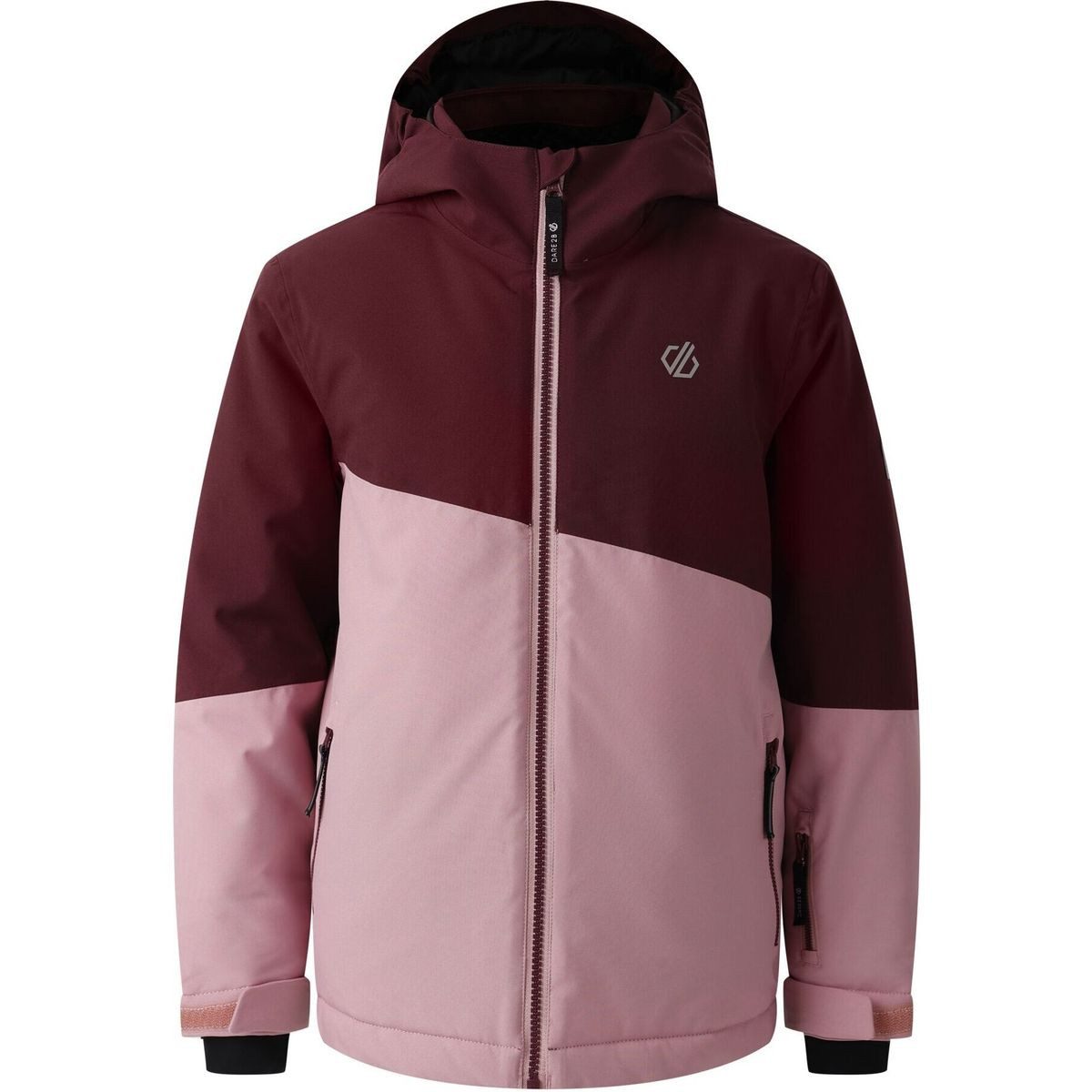 Dare2b Skijacke Snow Basher Jacket Kids Hochfunktionale Skijacke aus recyceltem Material mit wasserdichtem