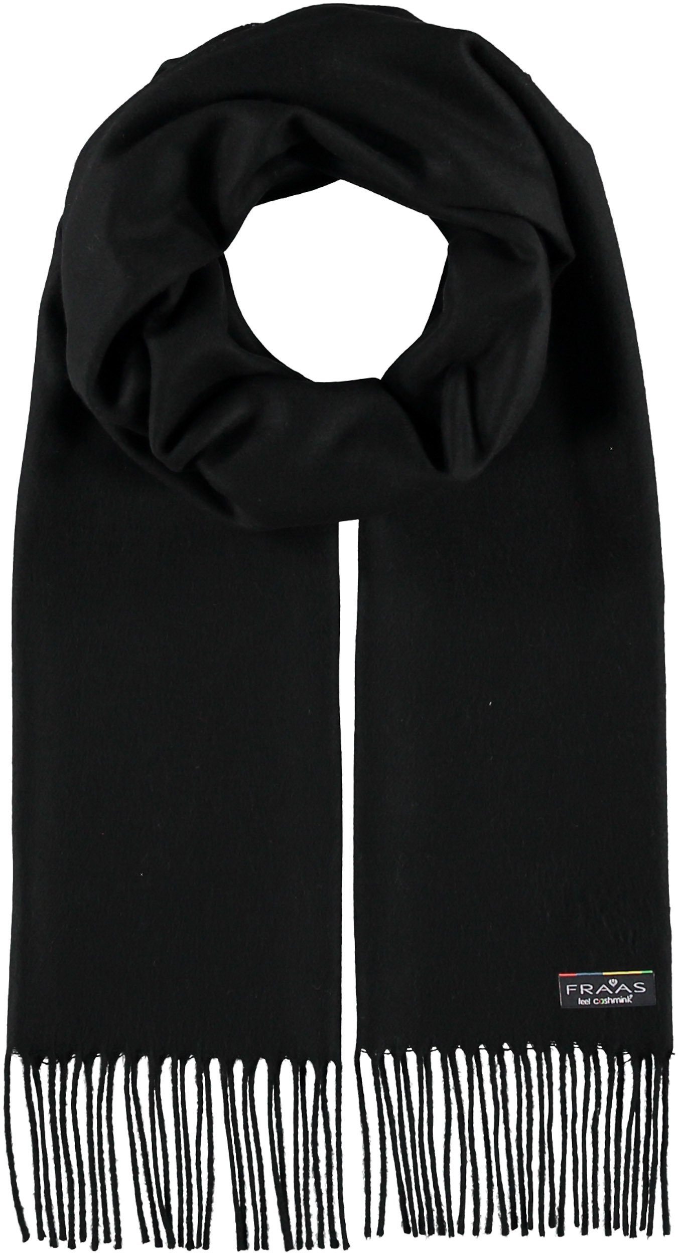 (1-St), schwarz Modeschal Co2 Schal, Cashmink® neutral Fraas