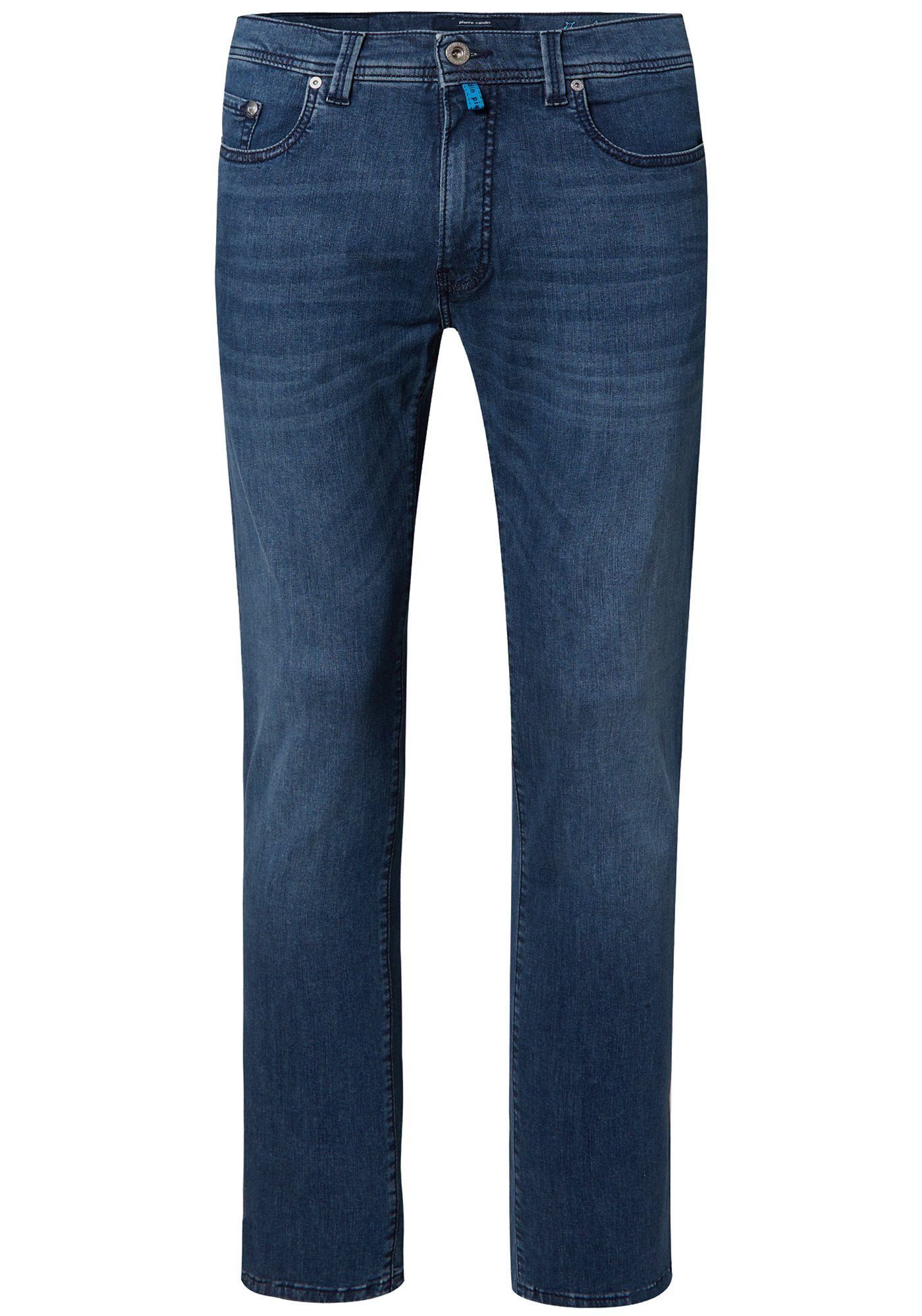 Organic Pierre Futureflex Cardin Used Jeans Cotton Tapered Buffies 5-Pocket-Jeans Lyon Blue Fit