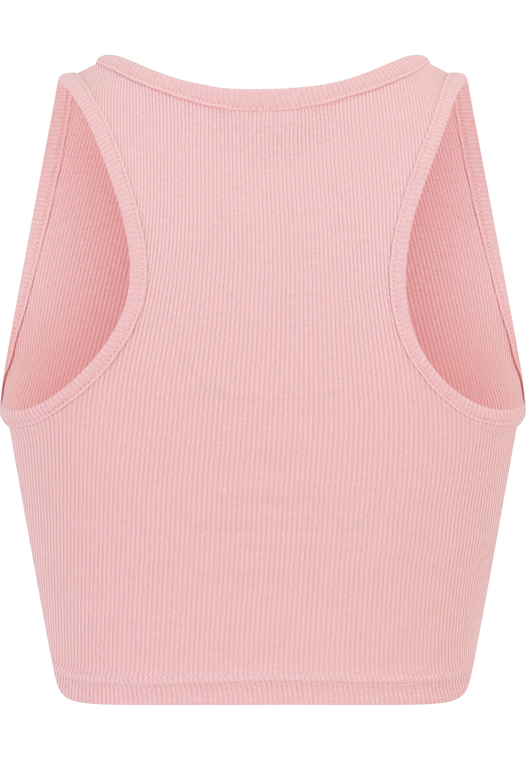 URBAN CLASSICS Muskelshirt Urban Classics Damen Ladies Cropped Rib Top 2-Pack (1-tlg)
