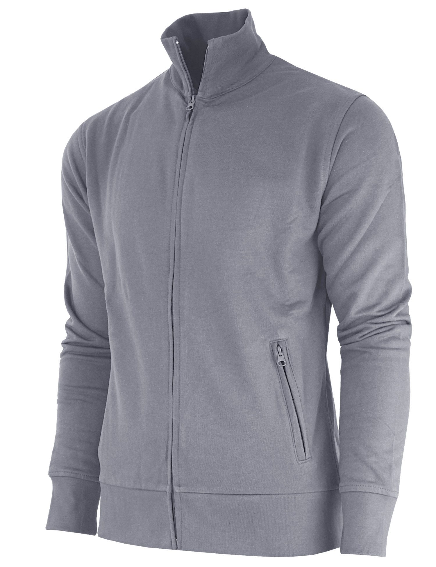 Promodoro Sweatjacke Stand-Up Collar Jacke auch in großen Größen mit angera günstig online kaufen