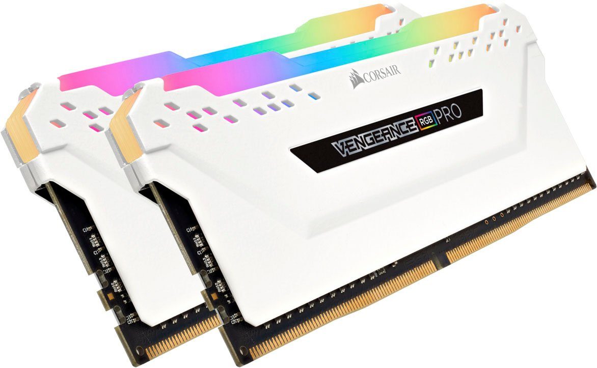 VENGEANCE® RGB PRO 16 GB (2 x 8 GB) DDR4 DRAM 3.200 MHz C16 PC-Arbeitsspeicher