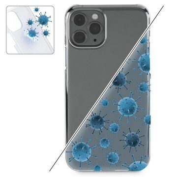 Hama Smartphone-Hülle Cover "Antibakteriell" für Apple iPhone 11 Pro, Transparent, Antibakterieller Effekt