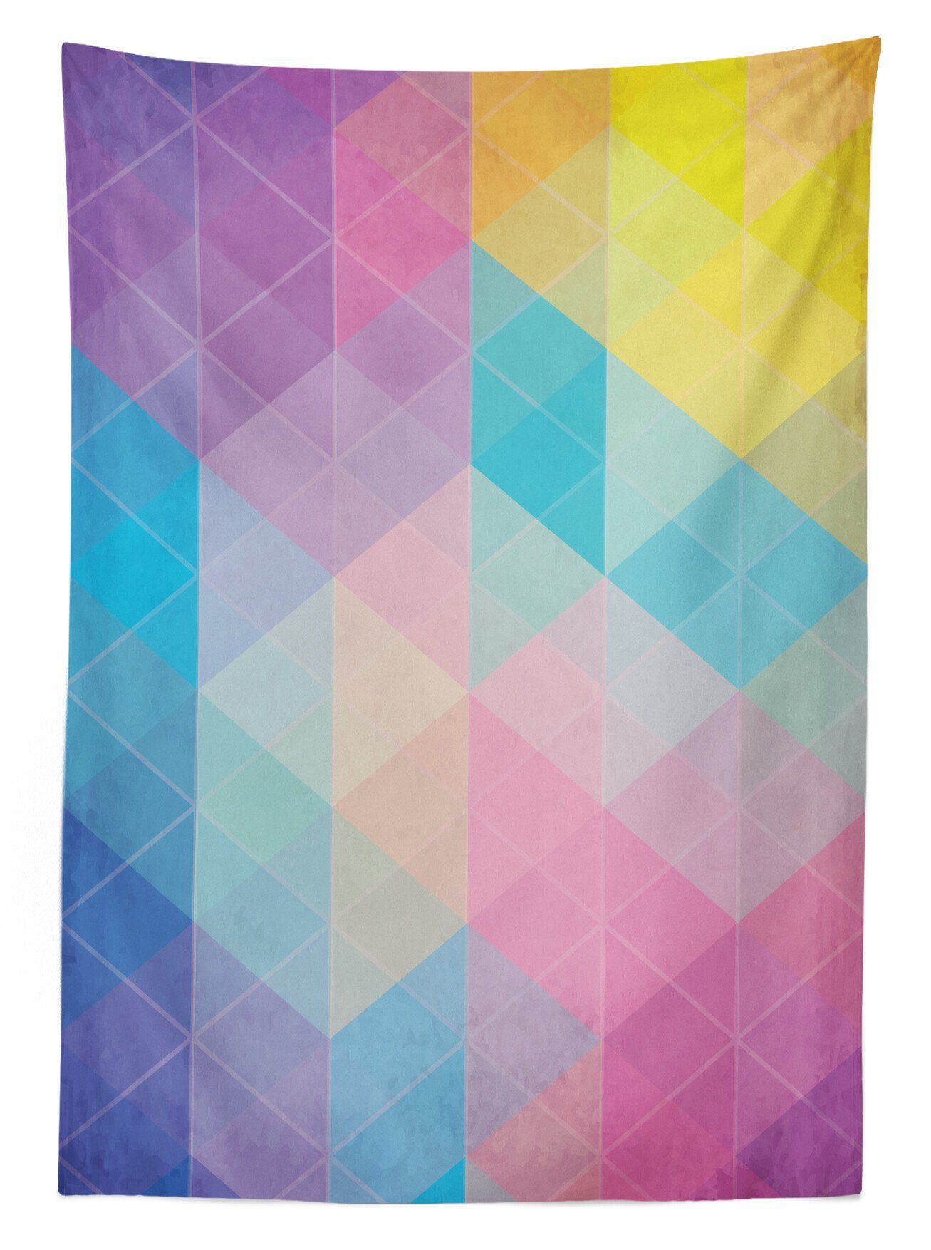 Farben, Klare Dreiecke den geeignet Farbfest Farben Waschbar Abakuhaus Bereich Verträumte Außen Tischdecke Für Triangles