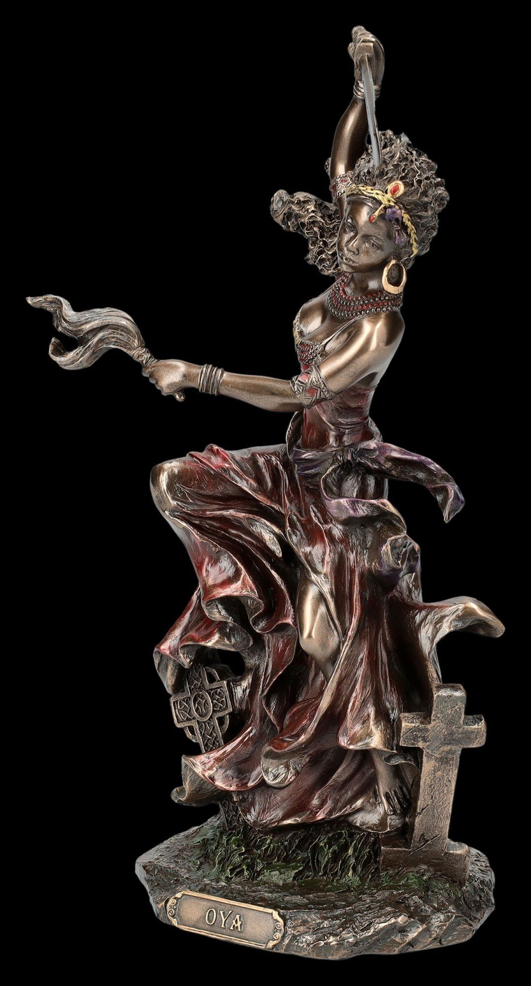- Windes Göttin des Yoruba GmbH - Mytholigie Shop Figur Oya Figuren Dekofigur - Veronese Dekofigur
