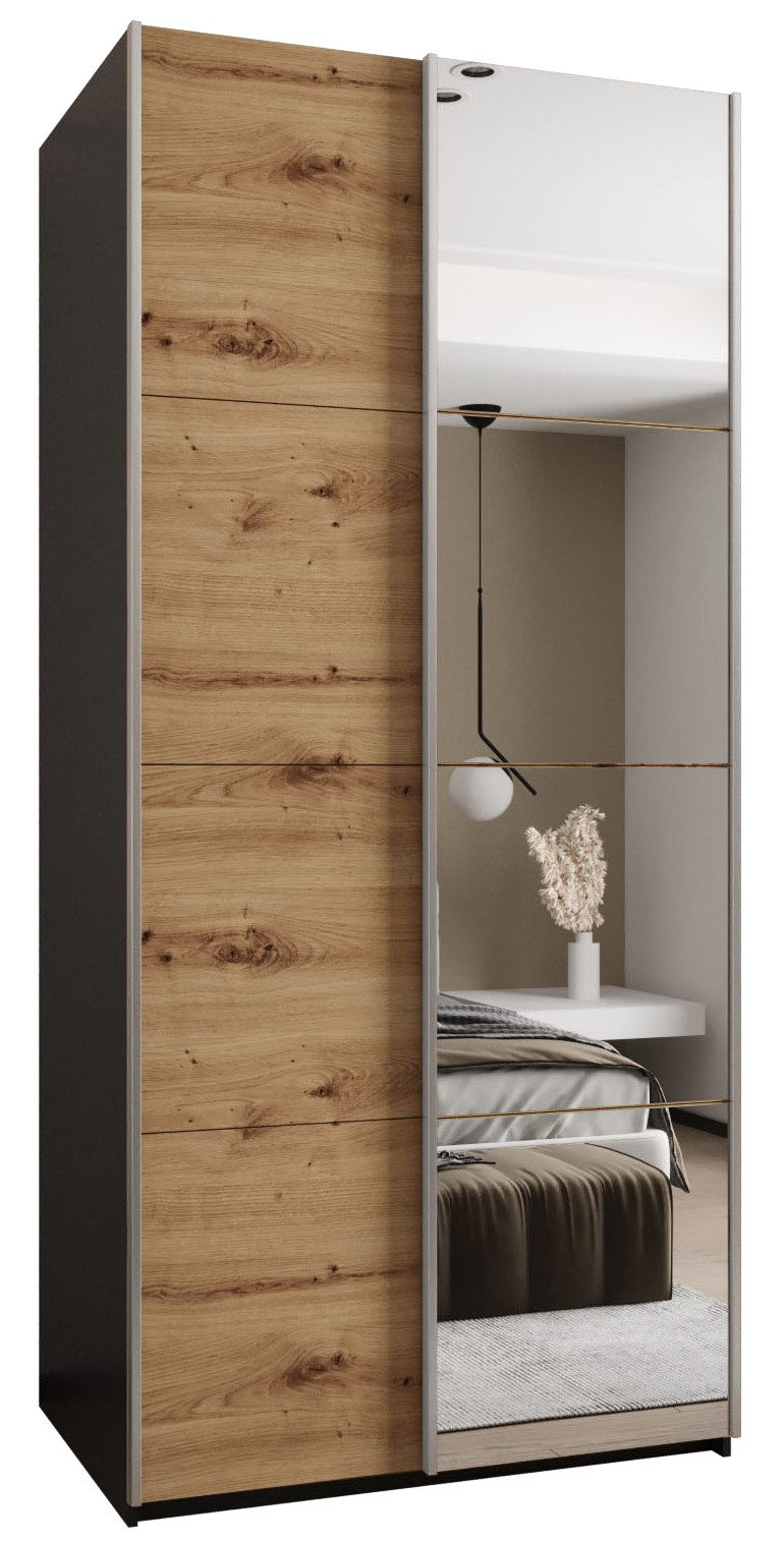 ABIKS MÖBEL Schwebetürenschrank LUX 3 hoher günstig online kaufen