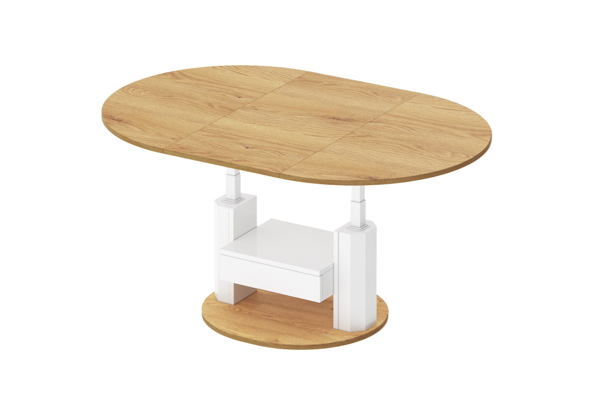 designimpex Couchtisch Design HPM-111 Hochglanz ausziehbar günstig online kaufen