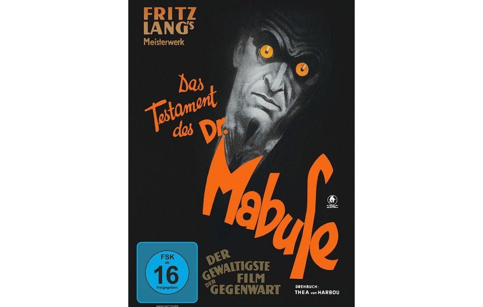 ATLAS DVD Das Testament des Dr. Mabuse (1933)