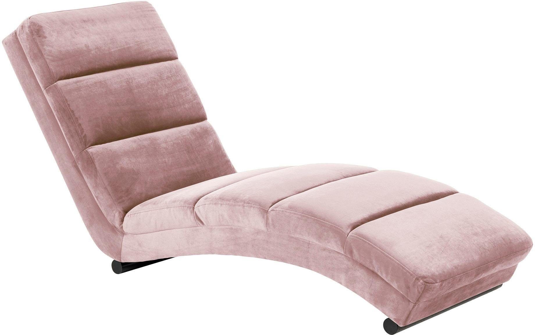 SalesFever Relaxsessel Komfortable Loungeliege, Stilvolles Design mit eleganter Quersteppung
