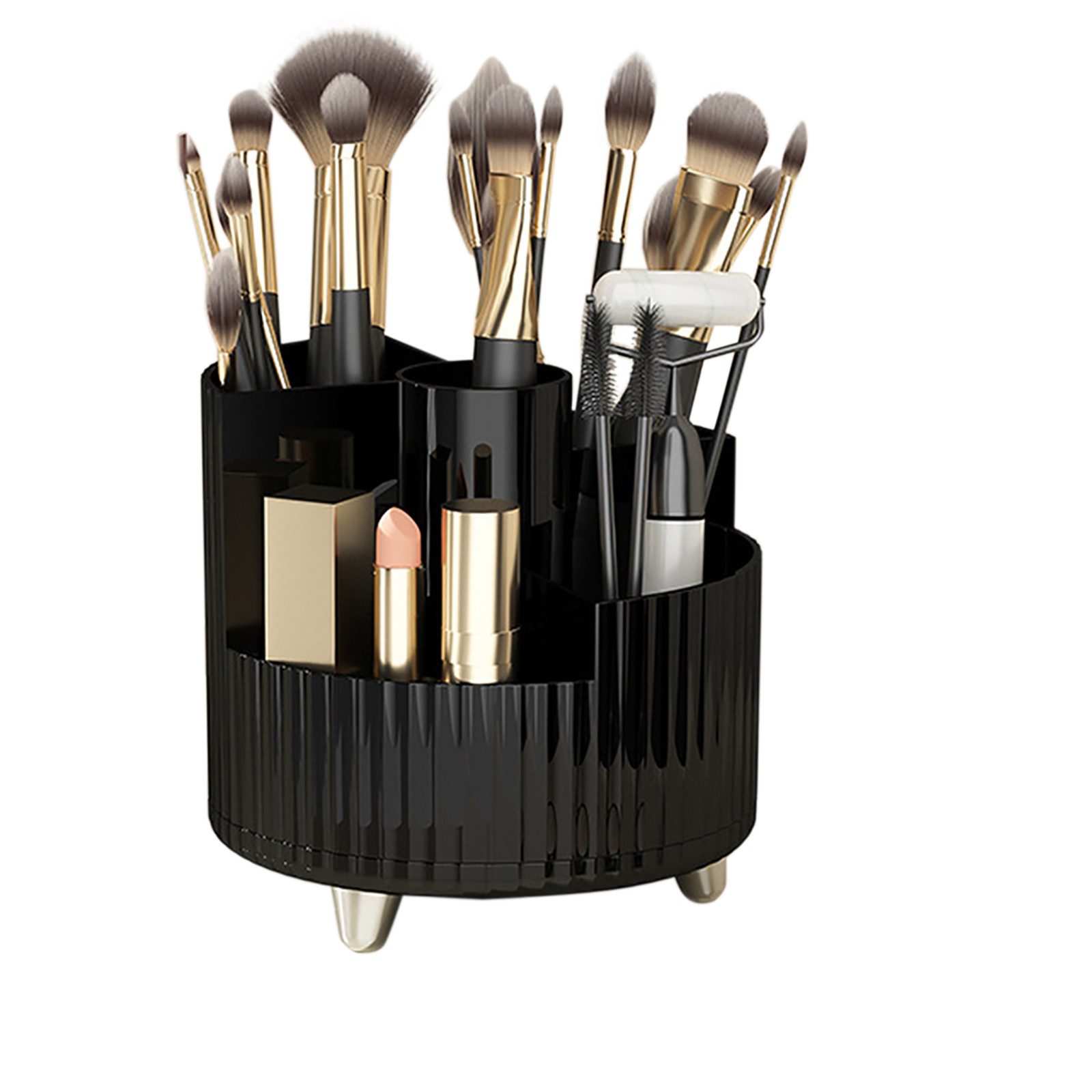 GarveeMore Badorganizer Rotierender Make-up Organizer Make Up Vanity Organizer Rotierender