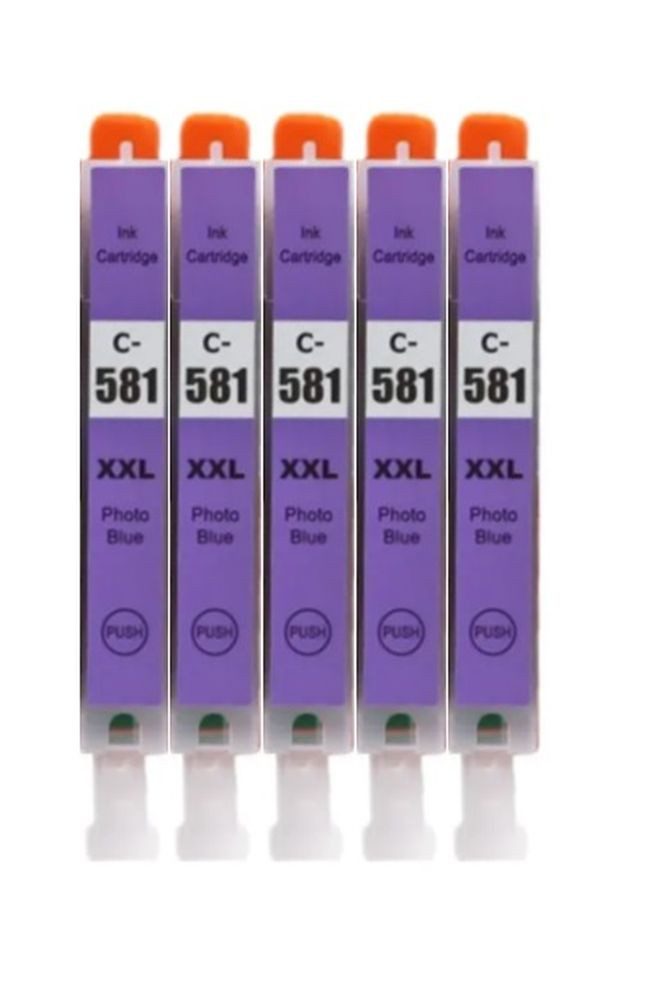 inkpro 5 x Druckerpatrone kompatibel mit Canon PGI-580 & CLI-581 Tintenpatrone (für Pixma TR7500, TR7520, TR7550, TR7650, TR8500, TR8520, TR8550, TR8551, TR8600, TR8620, TR8650, TS6100, TS6150, TS6151, TS6200, TS6220, TS6240, TS6241, TS6250, TS6251, TS6300, TS6350, TS6351, TS705, TS8100, TS8120, TS8150, TS8151, TS8152, TS8200, TS8220, TS8240, TS8241, TS8242, TS8250, TS8251, TS8252, TS8300, TS8350, TS8351, TS8352, TS9100, TS9120, TS9150, TS9155, TS9500, TS9520, TS9521 C, TS9540, TS9541, TS9550, TS9551, XXL-Füllmengen: PGI-580 = 25,7 ml, CLI-581 alle Farben = je 11,7 ml)