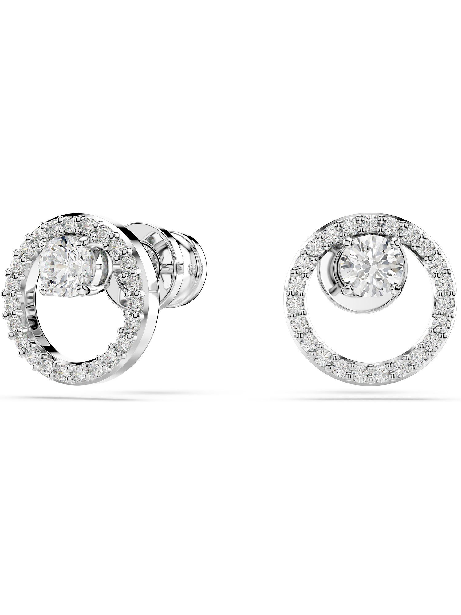 Swarovski Paar Ohrstecker, Dextera weiß... Swarovski Paar Ohrstecker, Dextera weiß...