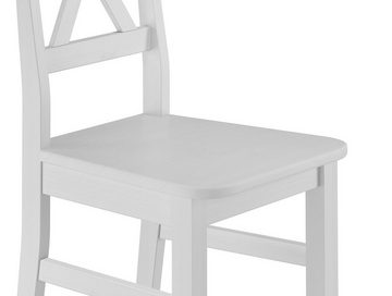 ERST-HOLZ Esszimmerstuhl Küchenstuhl Doppelpack Massivholzstuhl Esszimmerstuhl Kiefer 2 Stühle