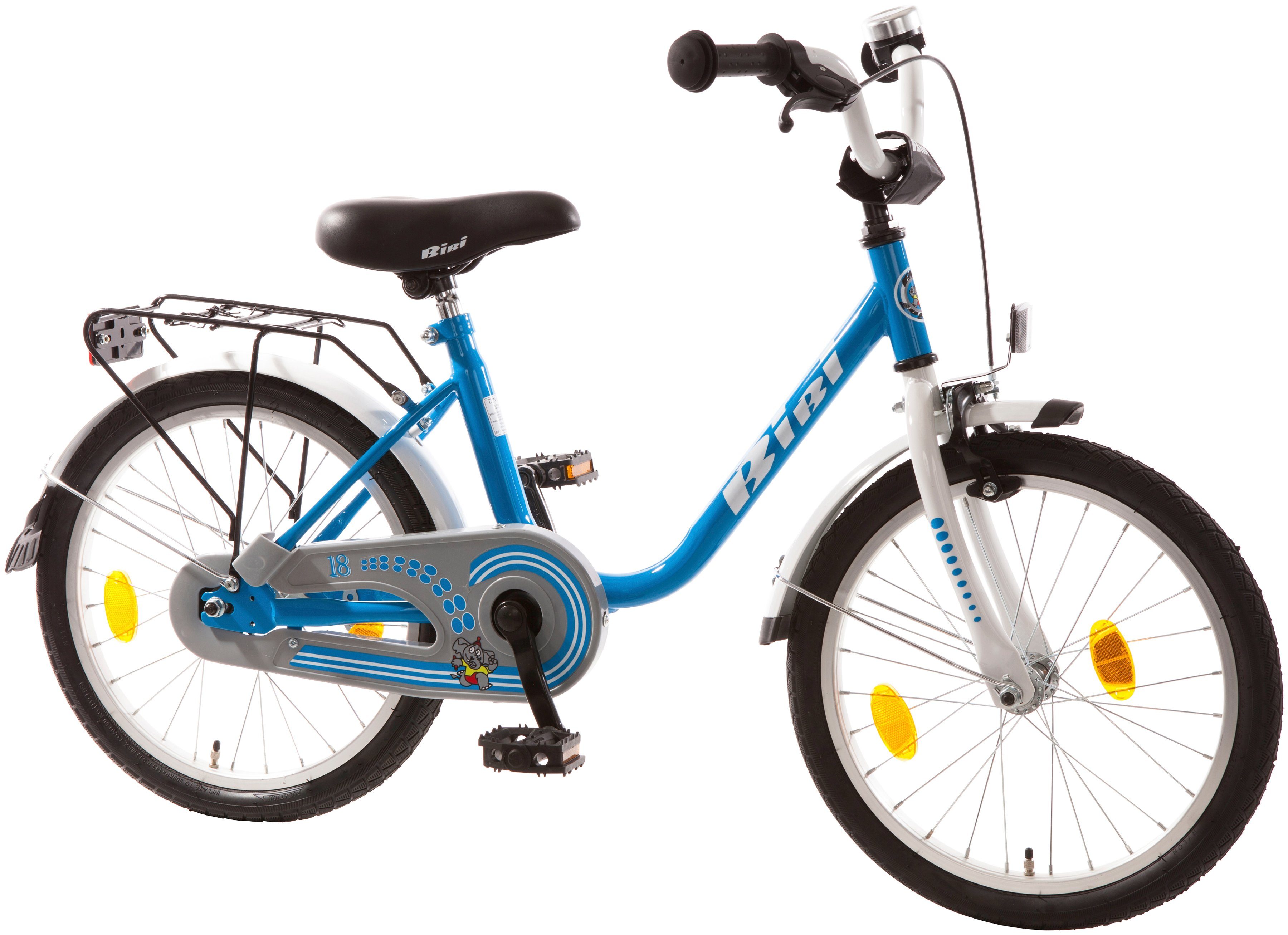18 zoll mädchenfahrrad bibi kinder fahrrad