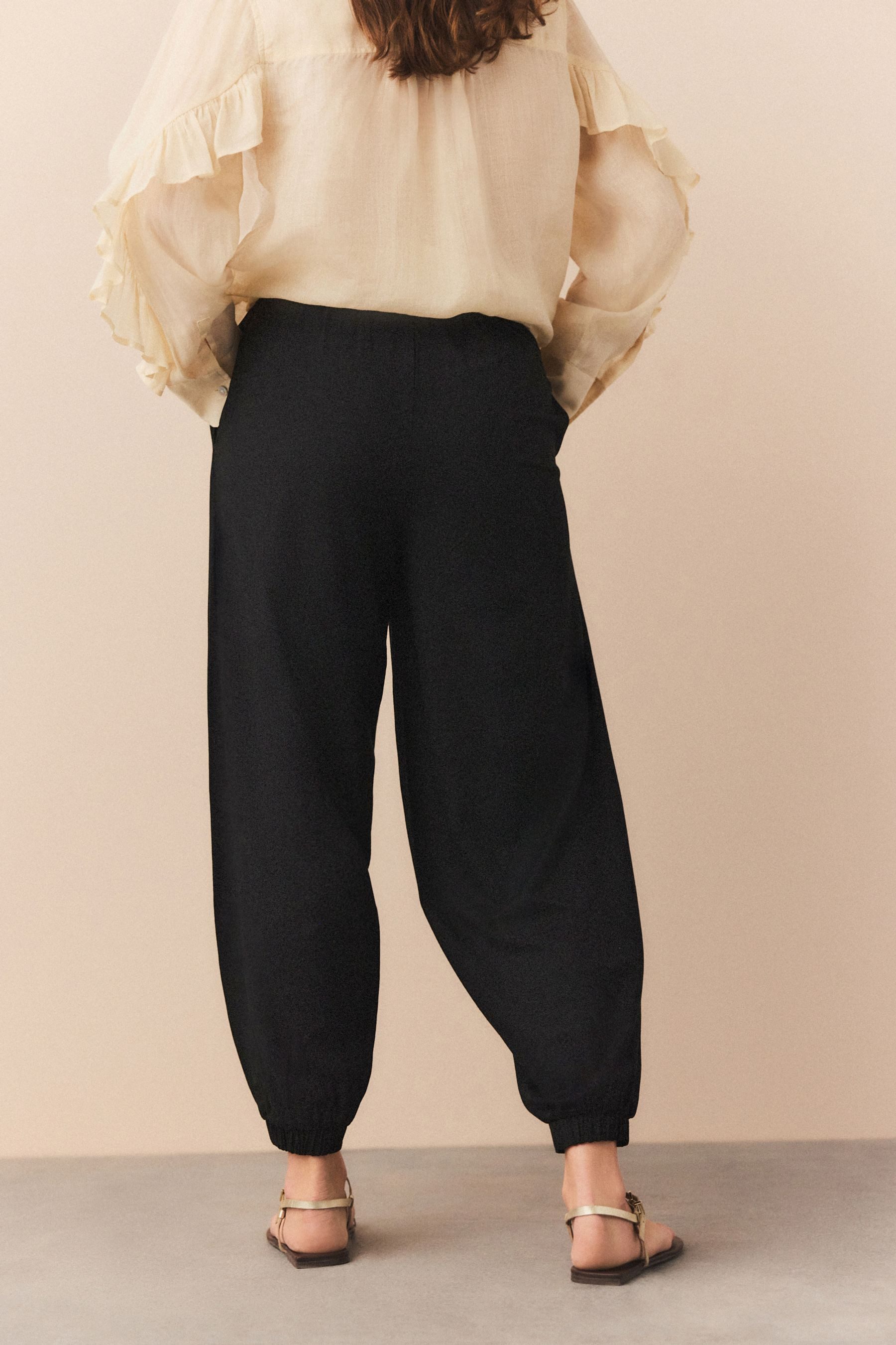 Next Jogginghose Haremshose aus Jersey mit Bündchen (1-tlg) günstig online kaufen