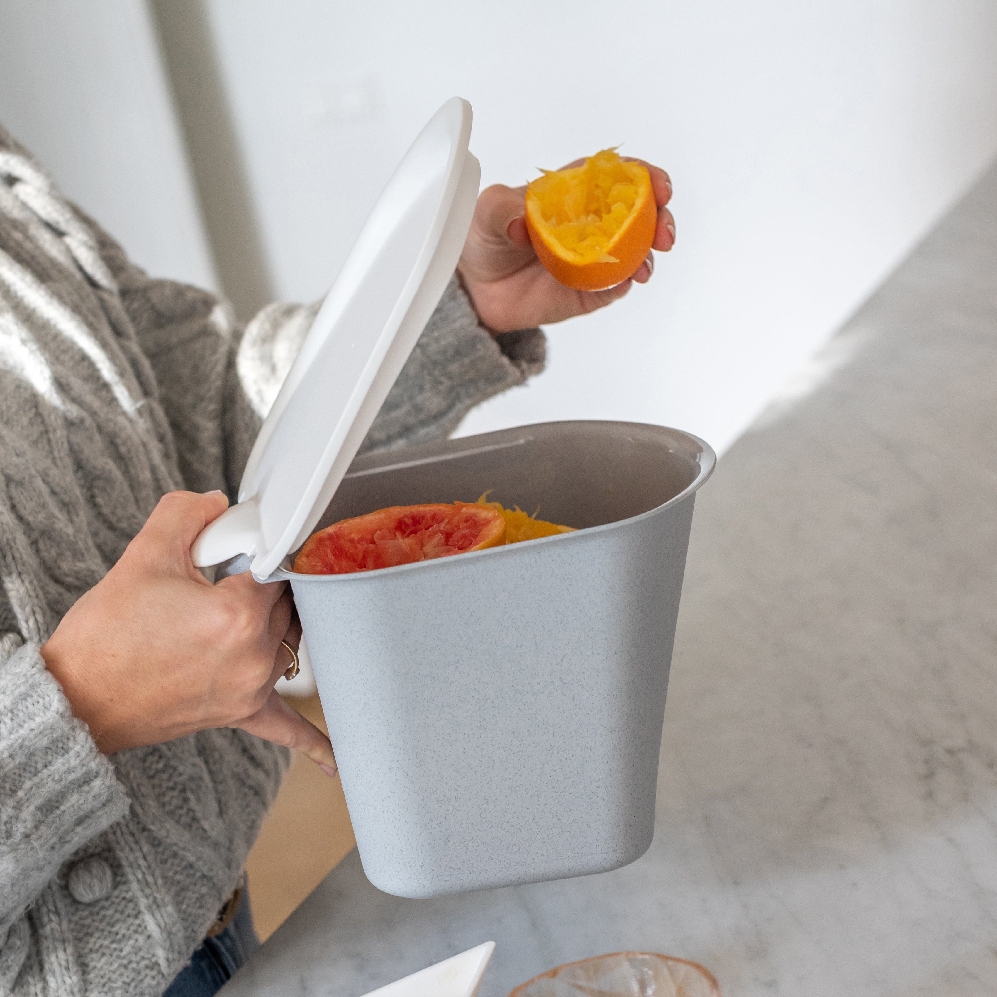 KOZIOL Biomülleimer BIBO, Melaminfrei, made in Germany