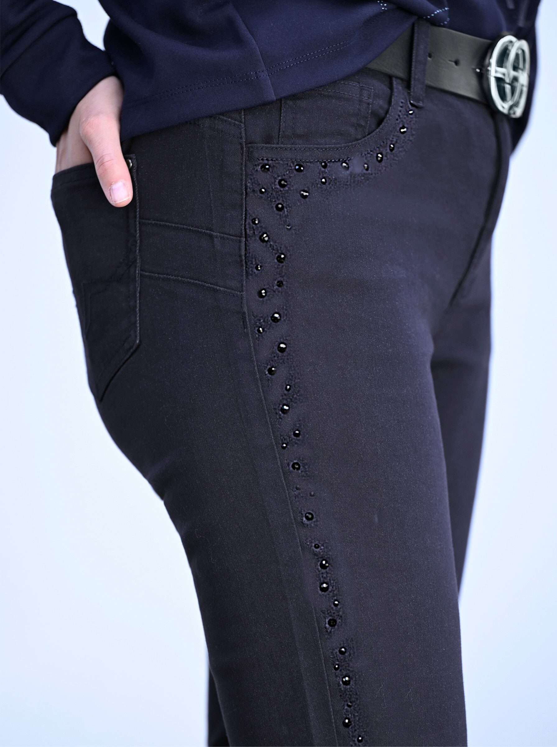 heine Jerseyhose Push-up-Hose normal