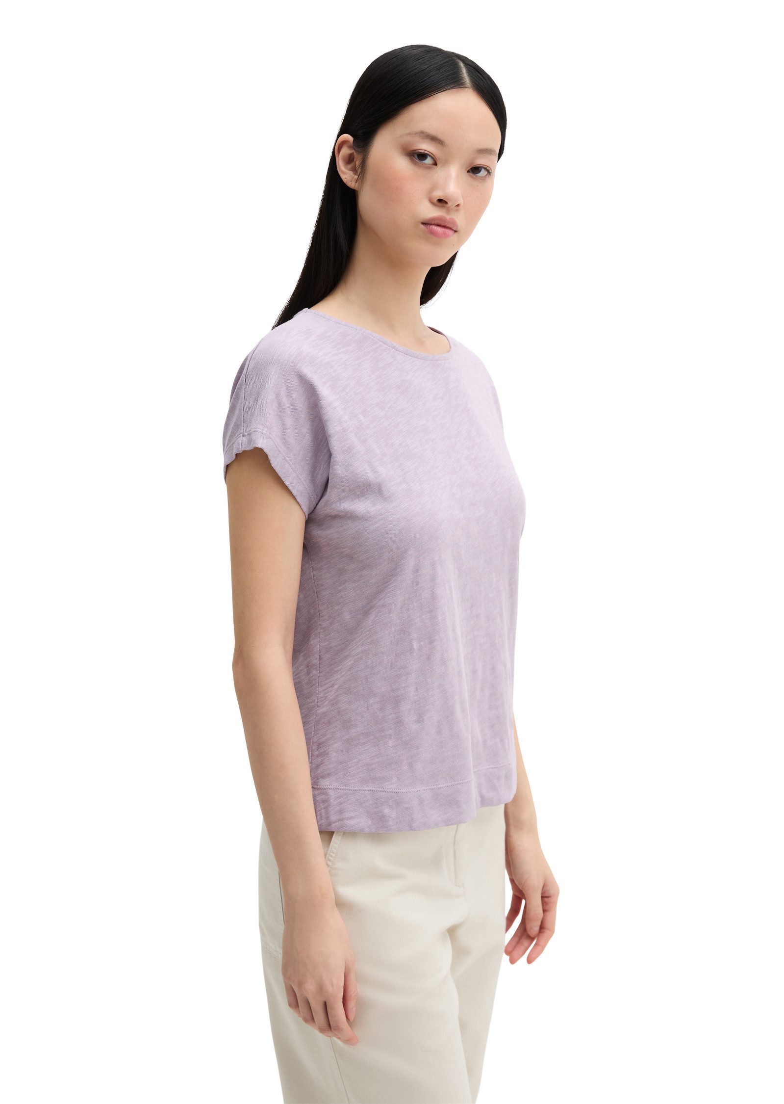 Marc O'Polo T-Shirt aus weichem Baumwoll-Slub-Jersey günstig online kaufen