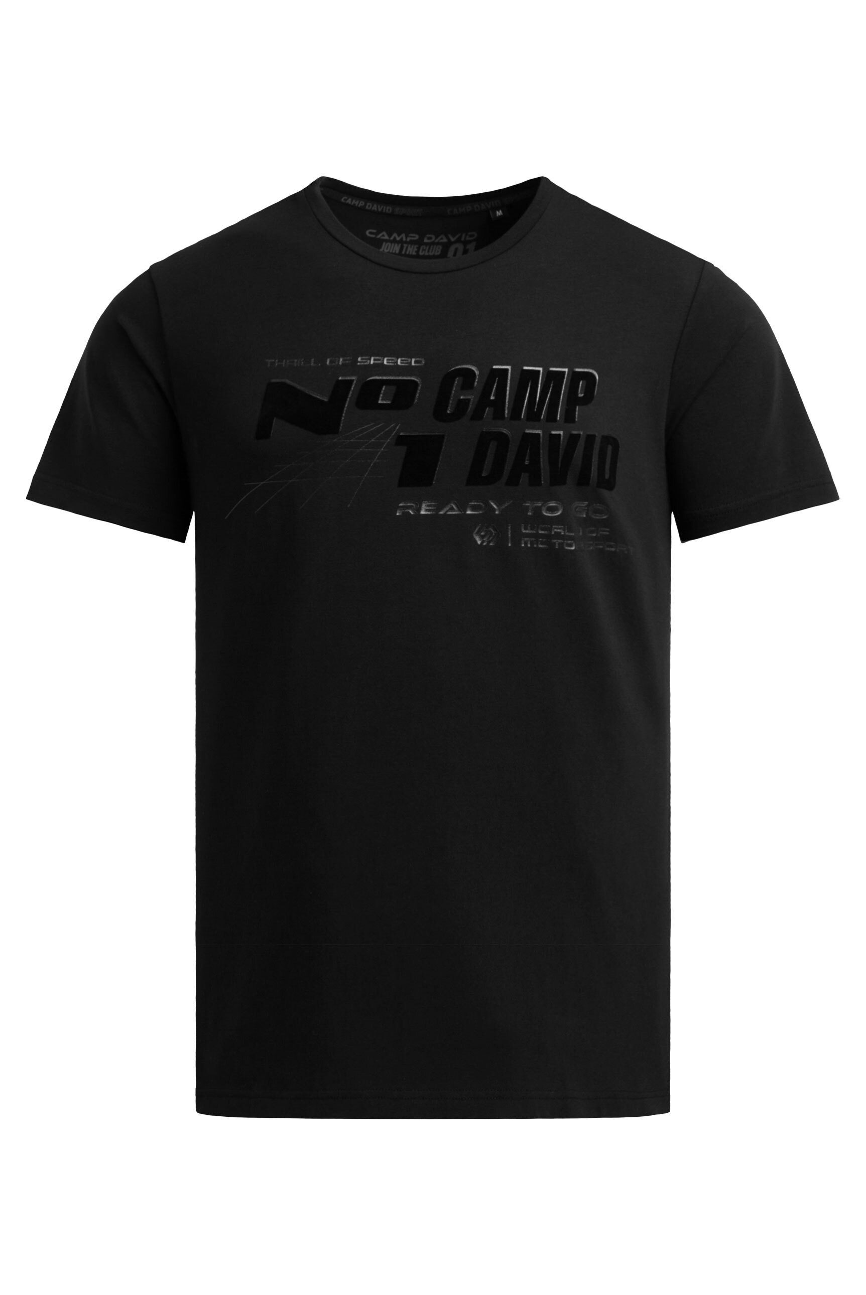 CAMP DAVID Rundhalsshirt mit Baumwolle günstig online kaufen
