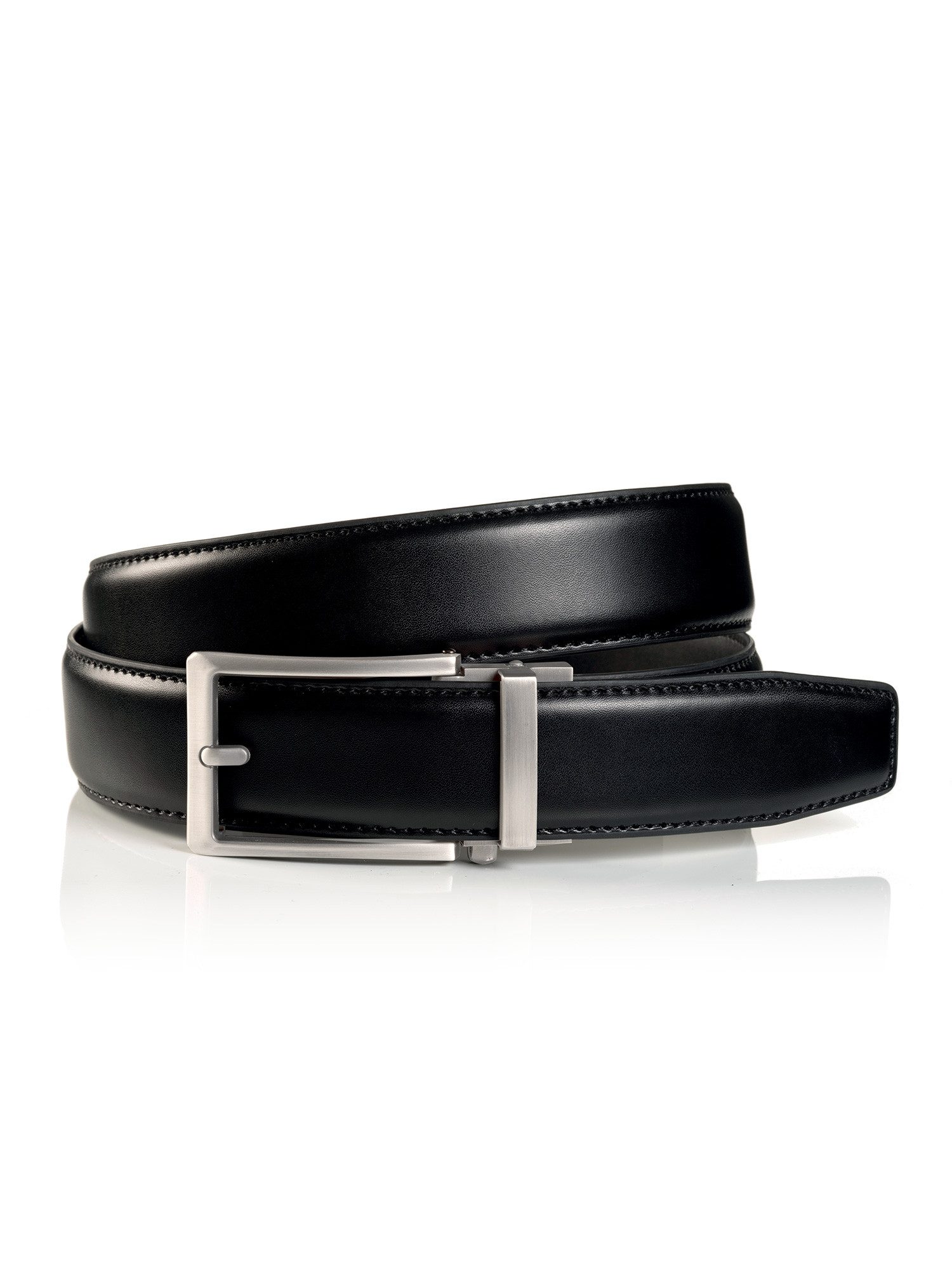 MONTI Ledergürtel 3,5 cm breit, Klassisch-Business, günstig online kaufen