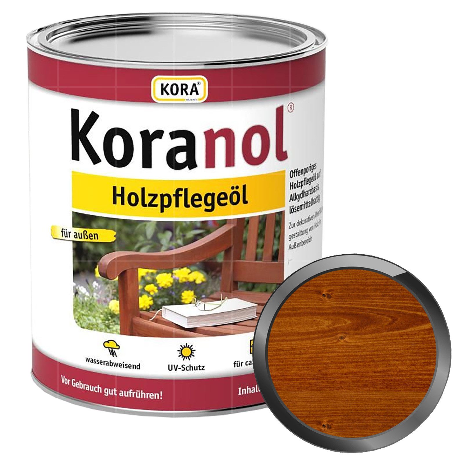 KORA Holzöl KORANOL HOLZPFLEGEÖL - 0.75 LTR