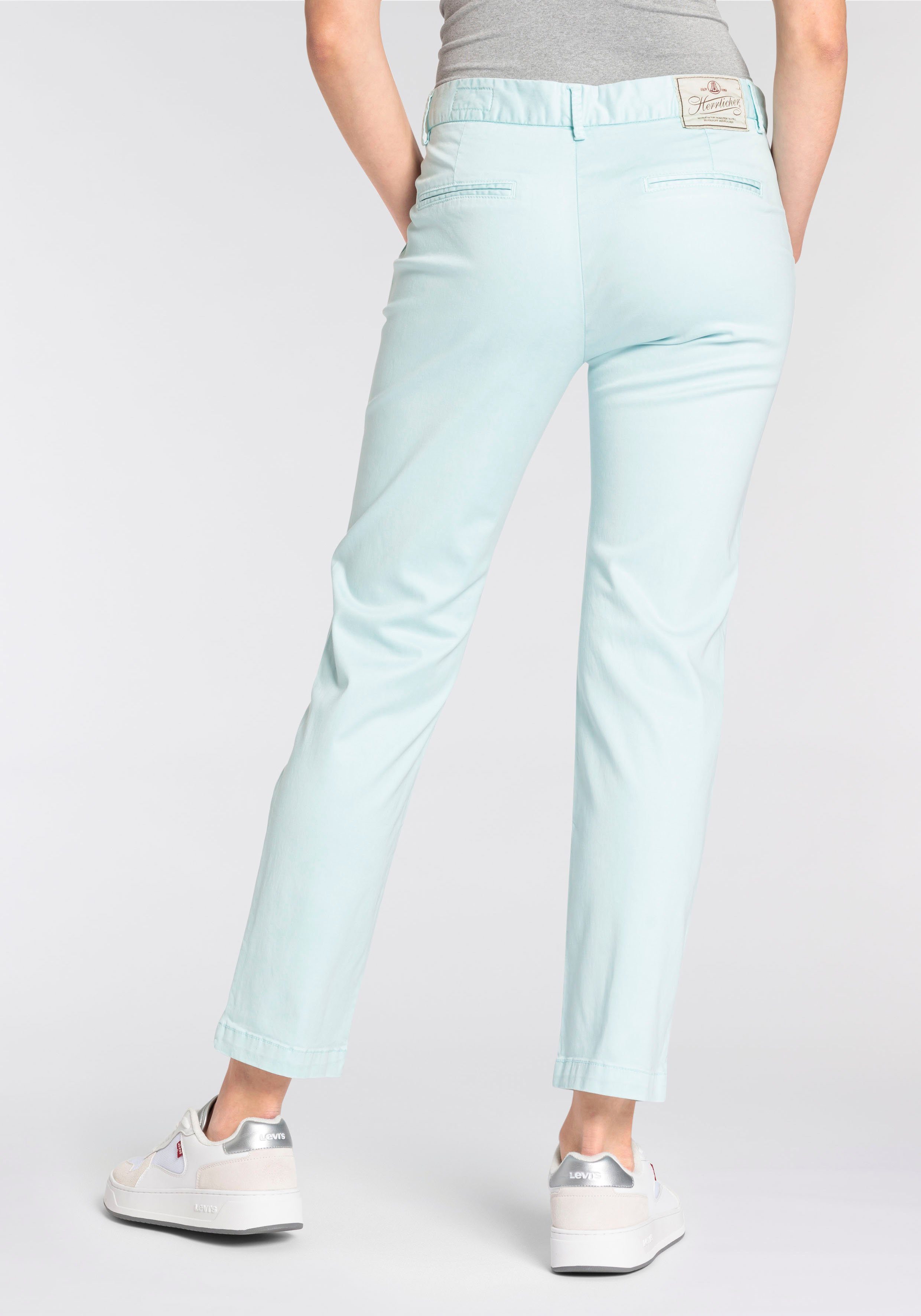 Herrlicher Stretch-Hose Lovley Straight Satin Powerstrech günstig online kaufen