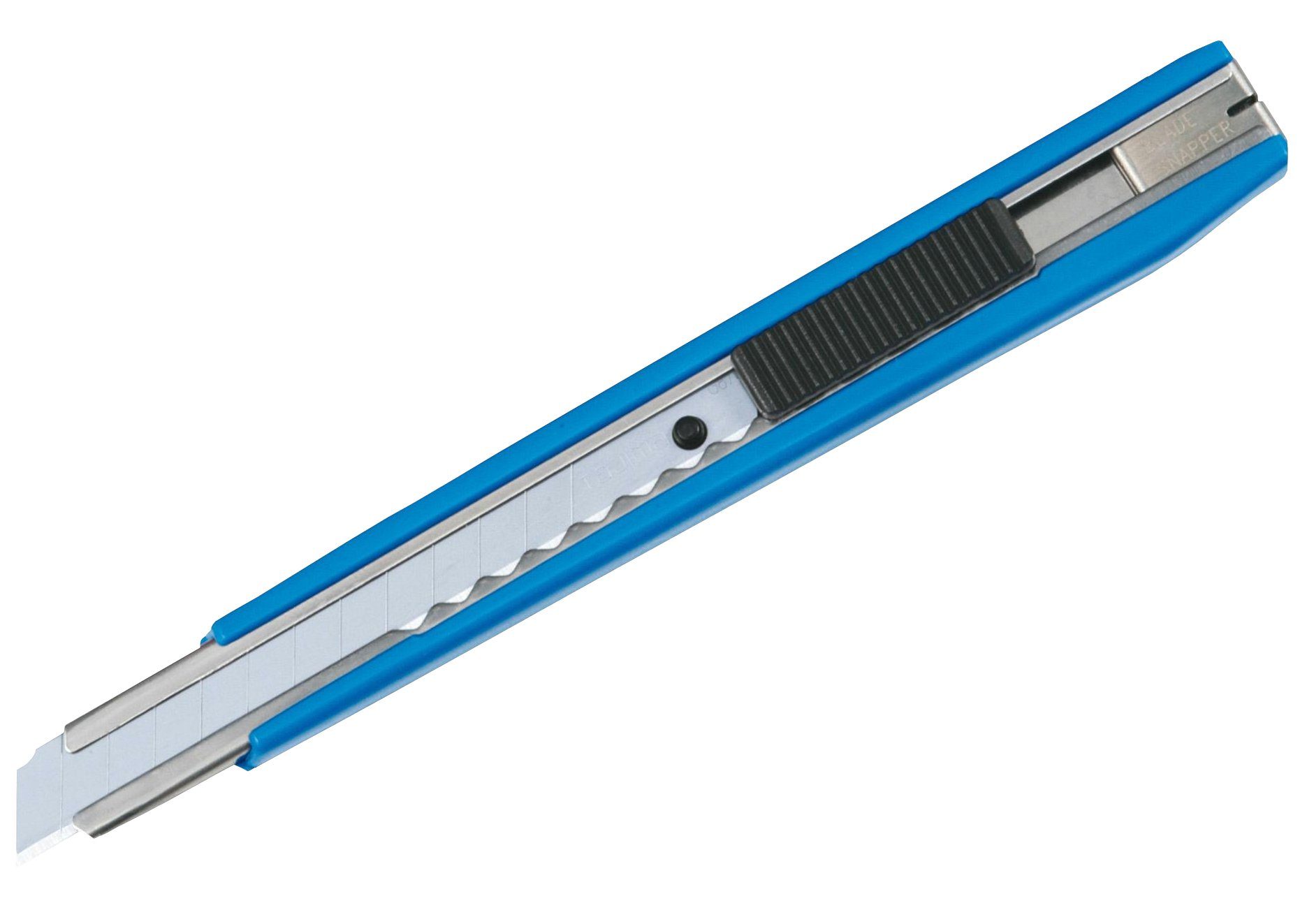 Tajima Cutter mit Auto-Blade-Lock 9 Cutter Stück, 3 Tajima mm Gelb,Blau,Rot 60 Klingen.Display