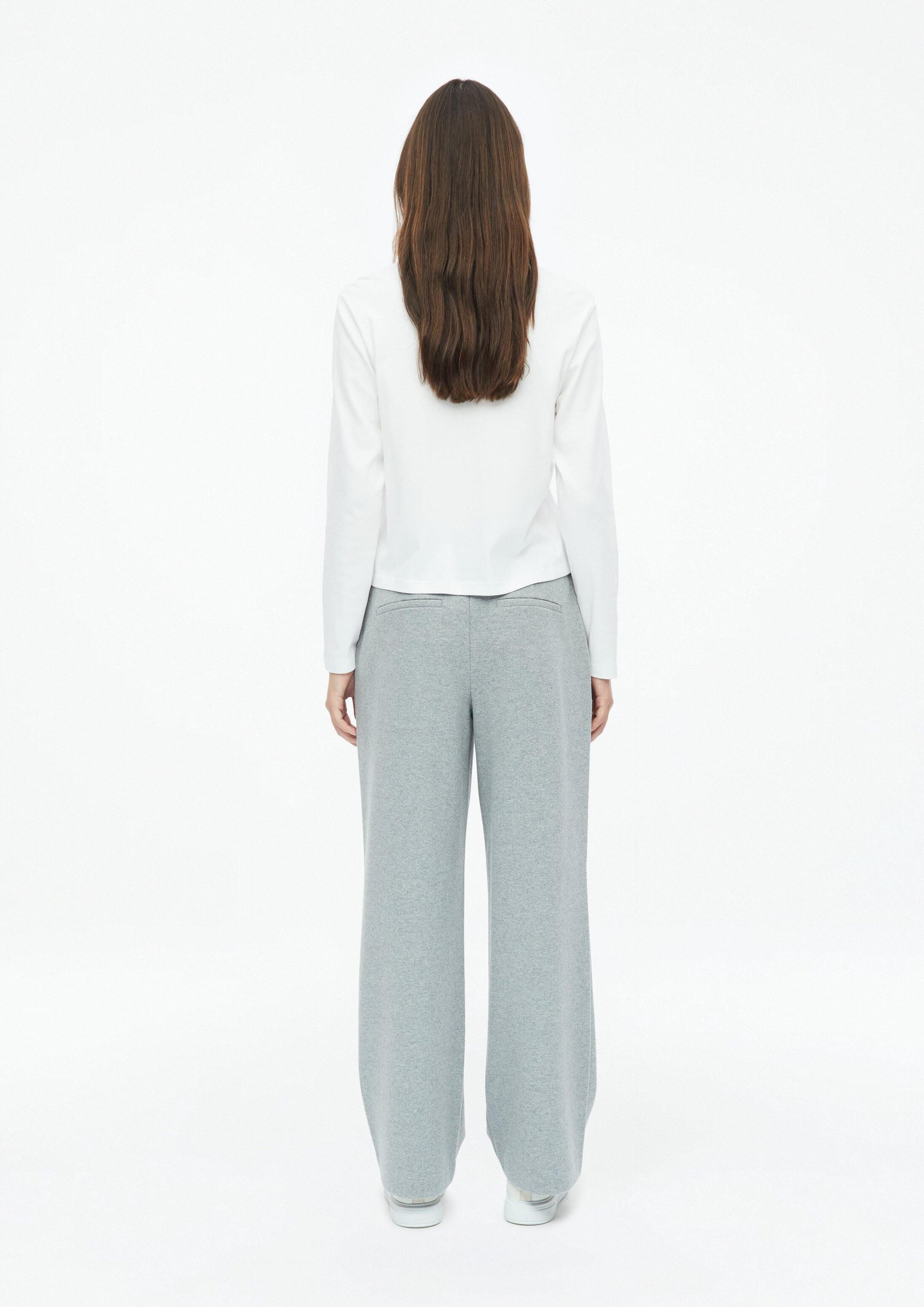 s.Oliver Chinos Hose Weiche Wide-Leg-Hose mit High Rise – Bild 3 von 5