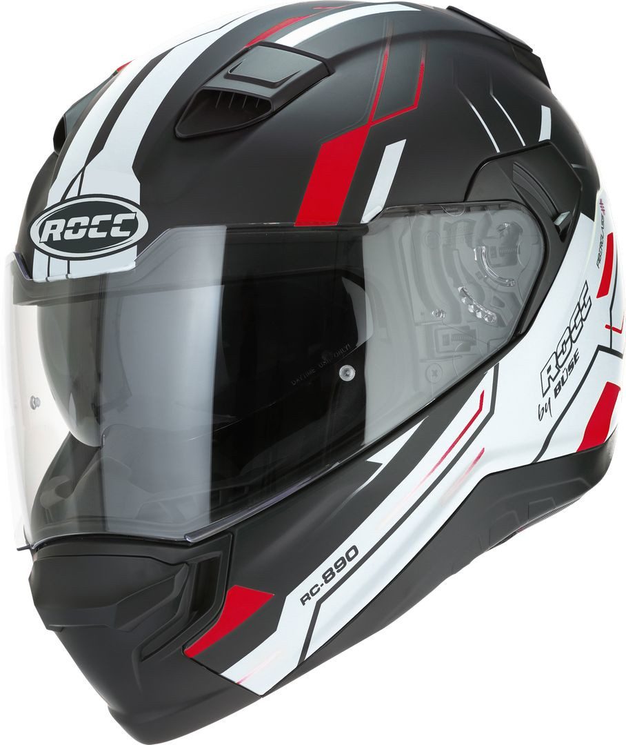 ROCC Motorradhelm 891 Helm, integriertes Sonnenvisier