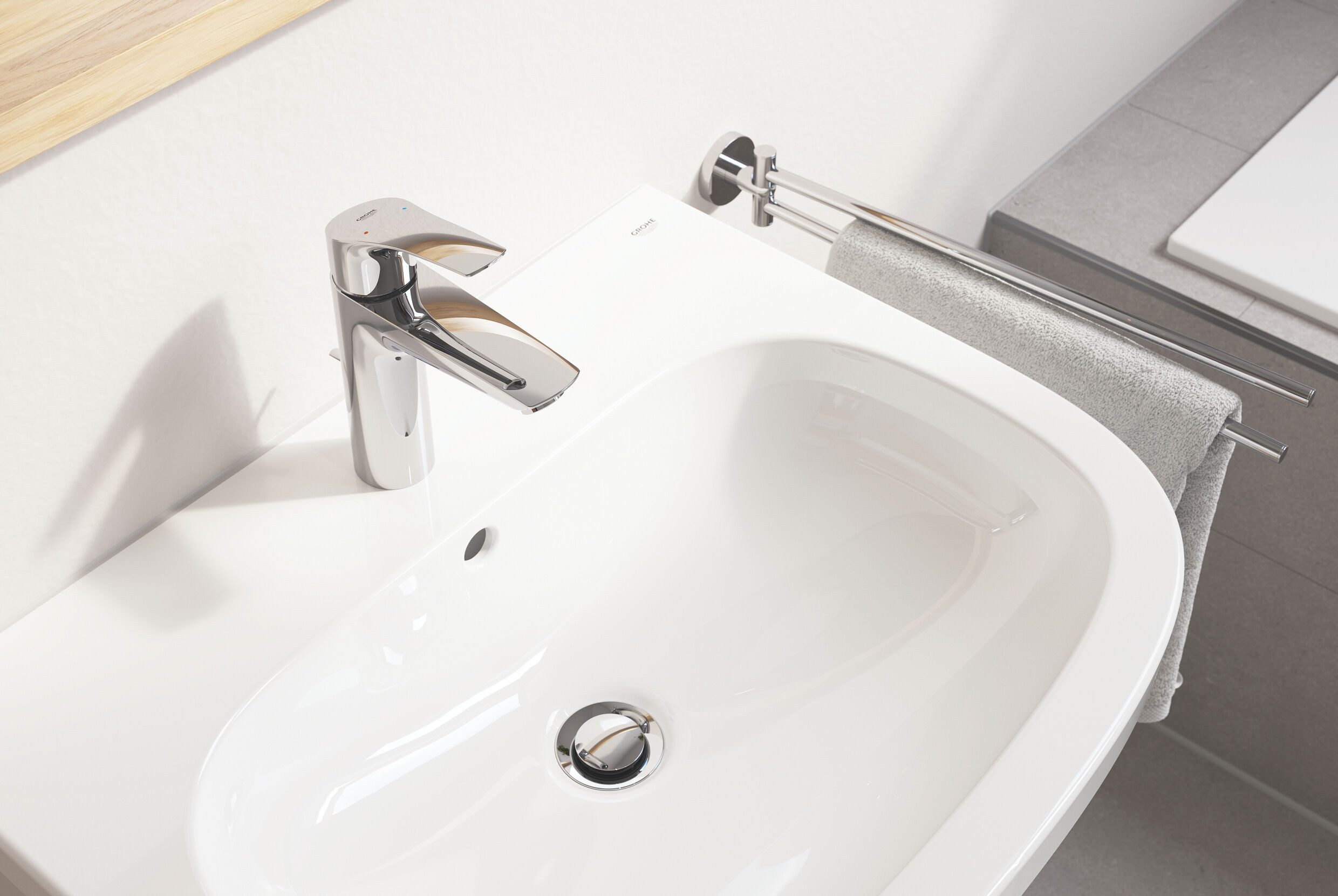 Grohe Handtuchhalter Start, Doppel - Chrom