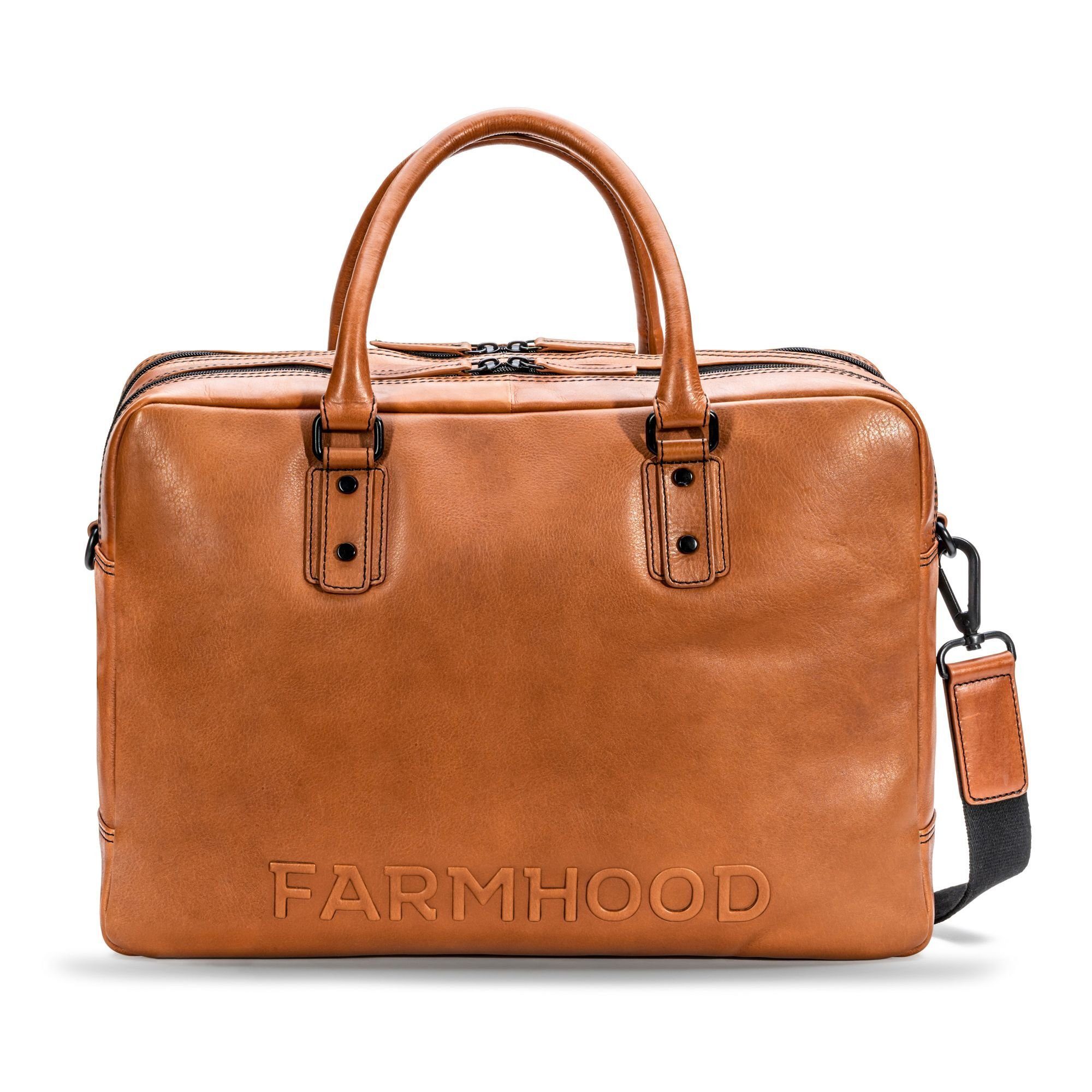 Farmhood Aktentasche Memphis, Leder günstig online kaufen