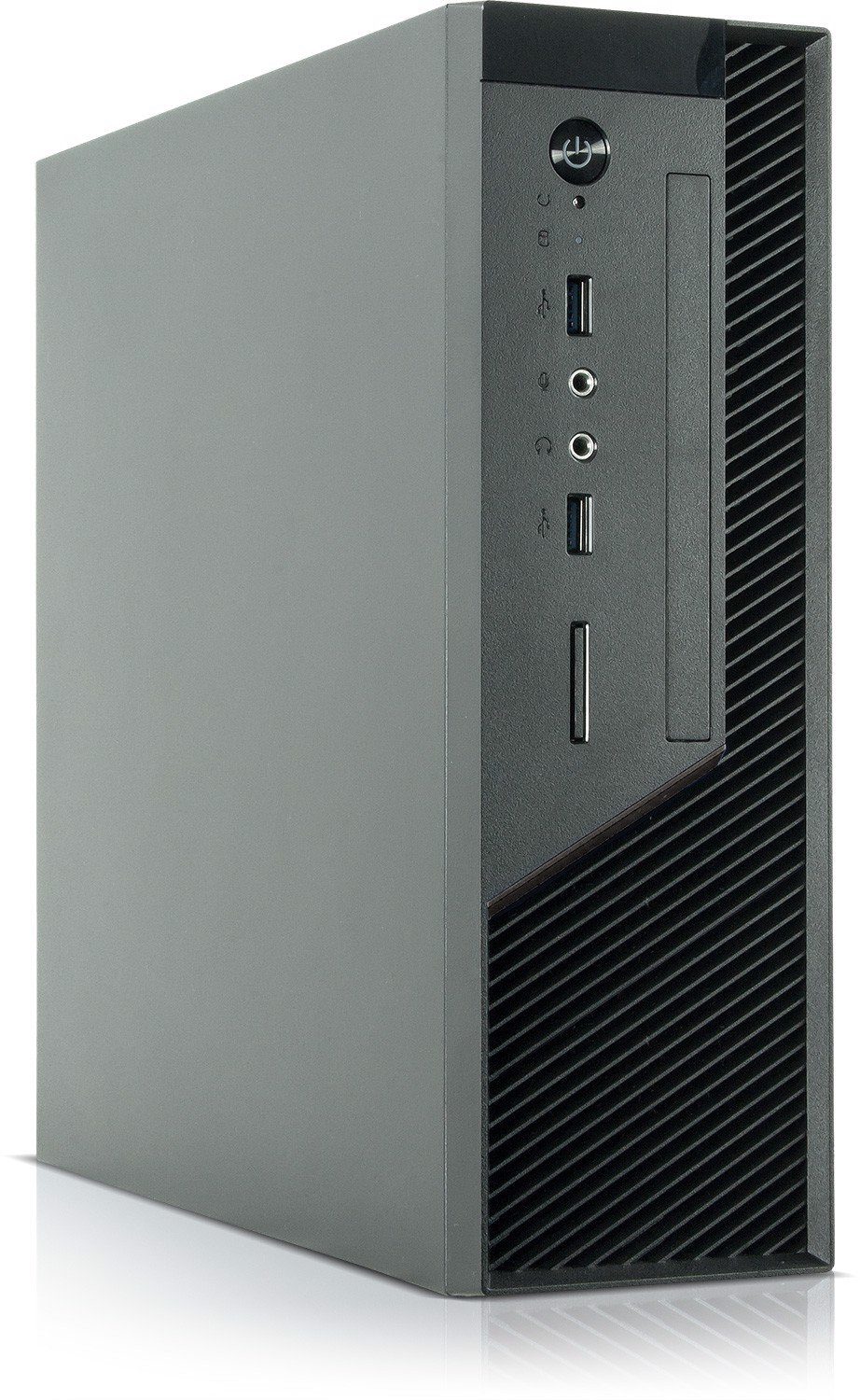 Kiebel Premium Slim IV Business-PC (AMD Ryzen 5 AMD Ryzen 5 4600G, Radeon Vega, 8 GB RAM, 500 GB SSD, Luftkühlung, WLAN)