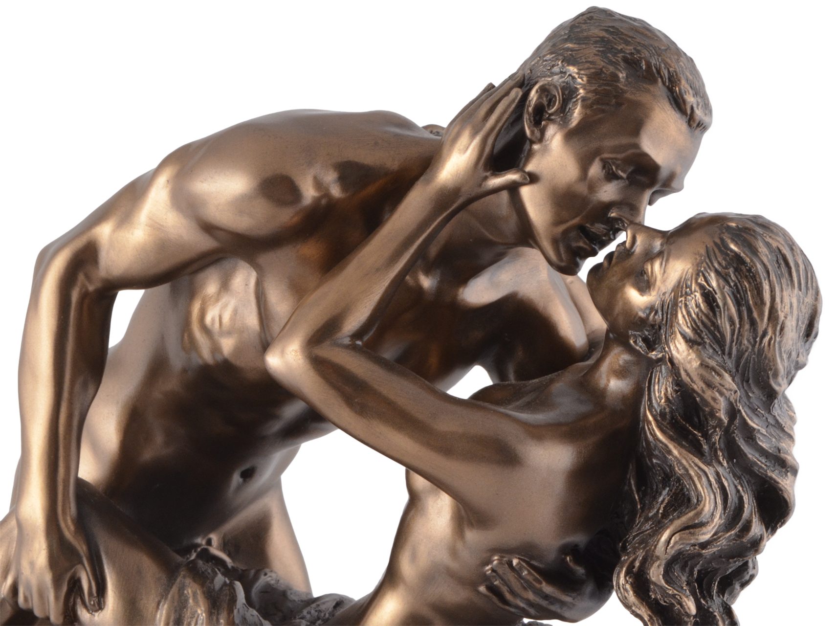 Vogler direct Gmbh Dekofigur LxBxH in - bronziert bronziert, Die ca. "Love Liebenden von by Hand Veronese, Spring" 21x10x22cm