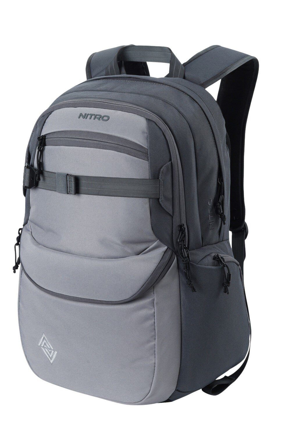 NITRO Schulrucksack NITRO Schulrucksack Jungen Mädchen Future Hero Rucksack (3 Teile Set, inkl. Mäppchen Box, inkl. Mäppchen Füllung 31 Teile), Schulmappe Laptopfach 2 Hauptfächer Daypack Auswahl rmv