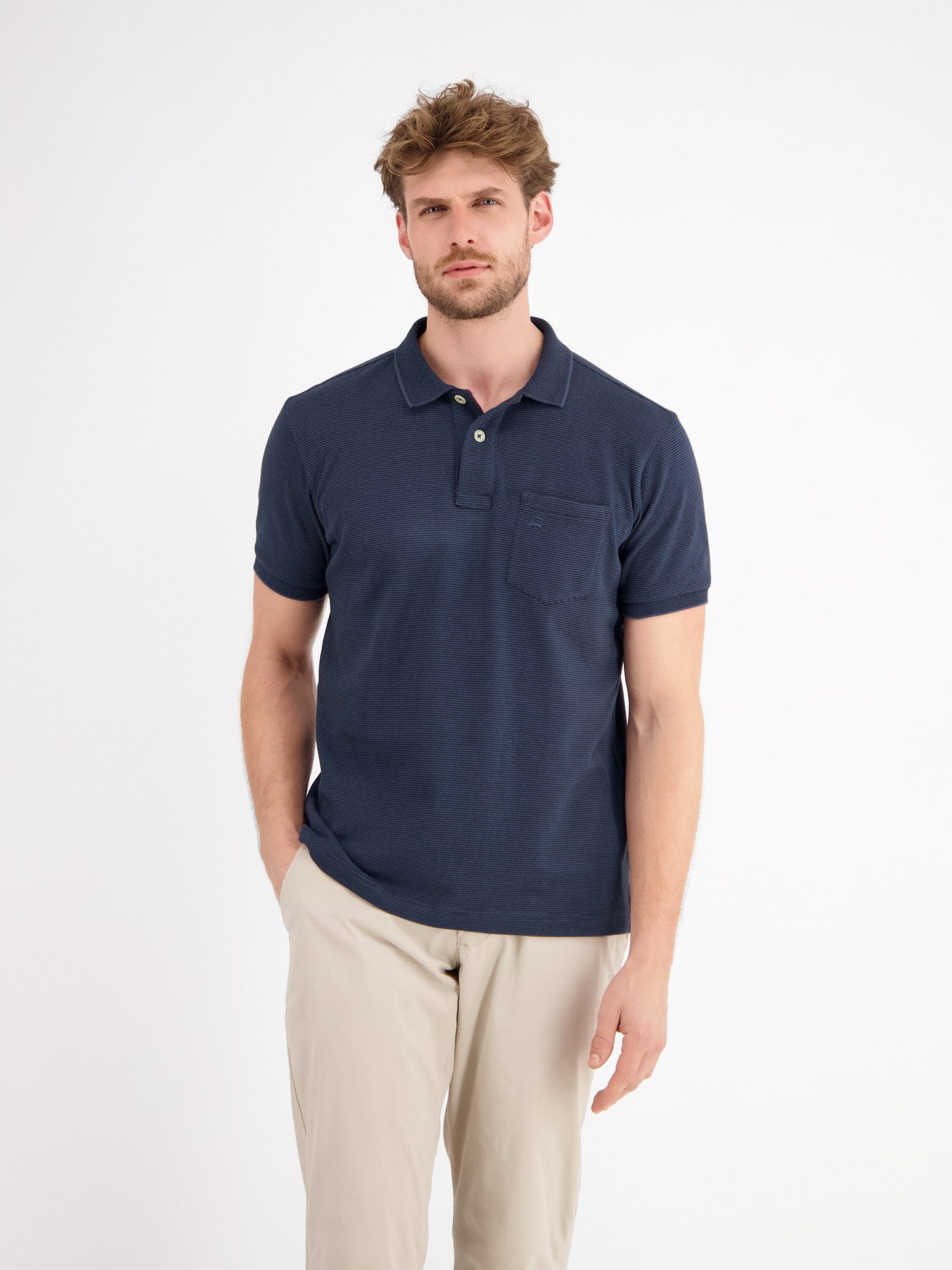 LERROS Poloshirt LERROS Poloshirt in weicher günstig online kaufen