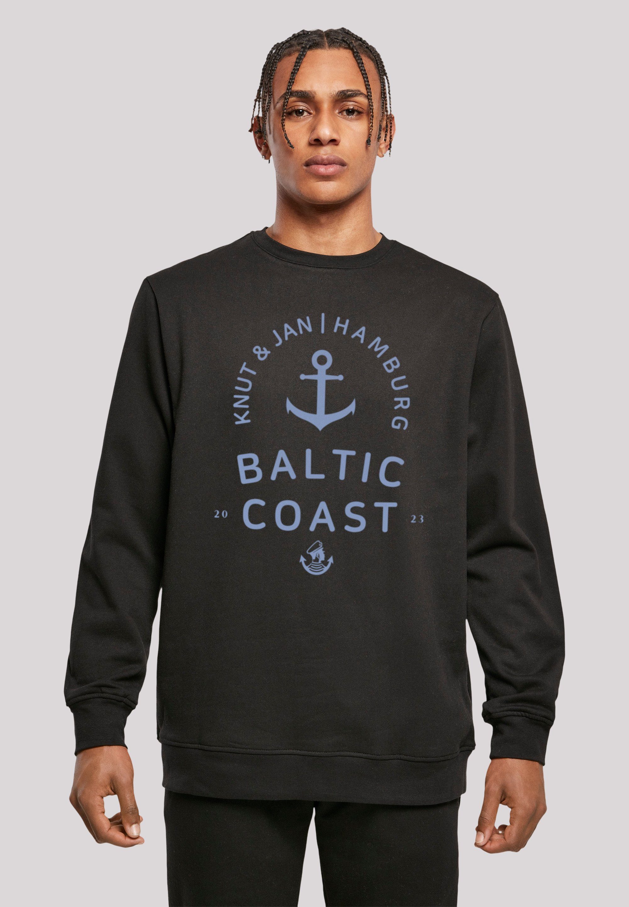 F4NT4STIC Kapuzenpullover "Ostsee Logo Knut & Jan Hamburg", Print günstig online kaufen