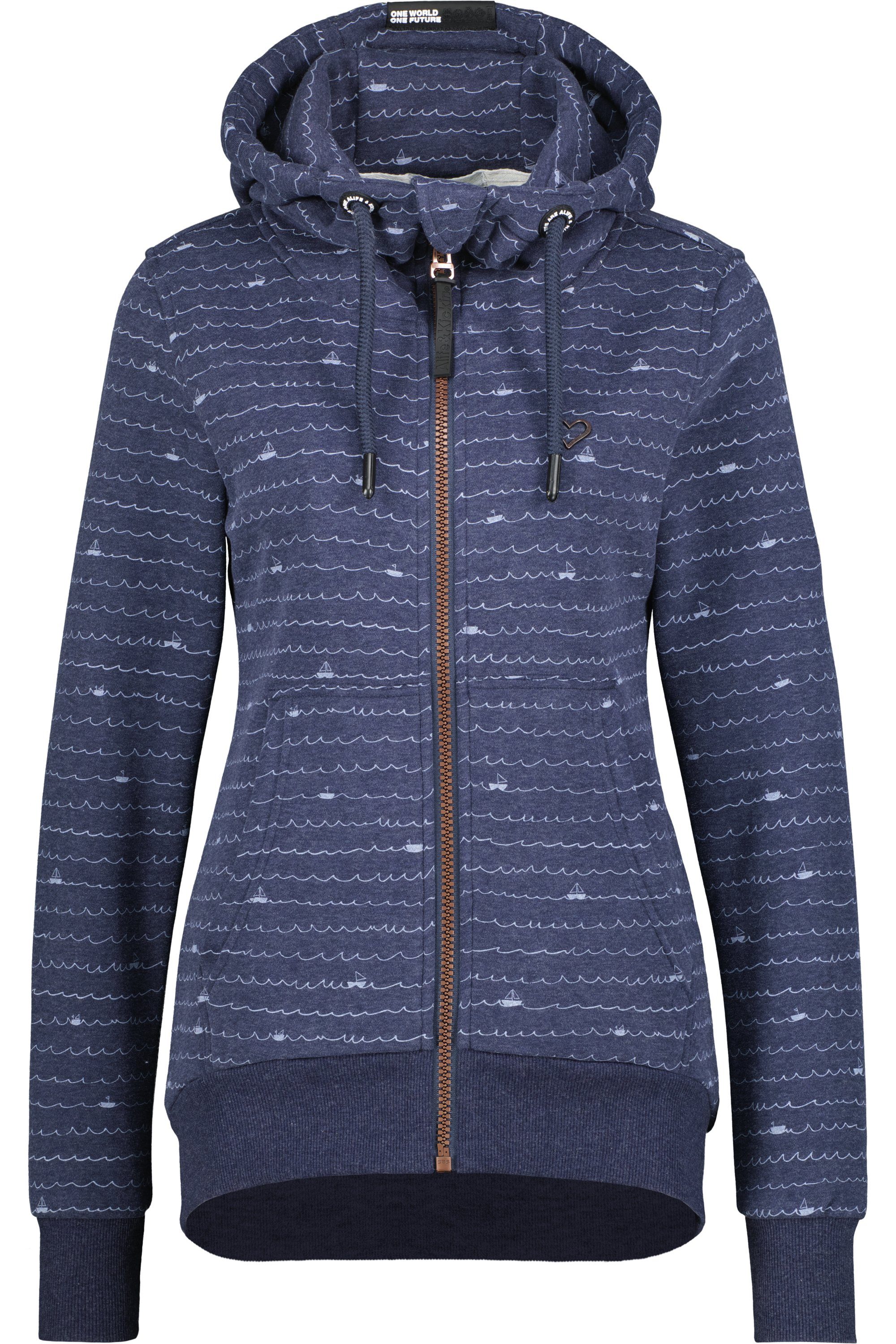 Alife & Kickin Kapuzensweatjacke "Damen YasminAK B" günstig online kaufen