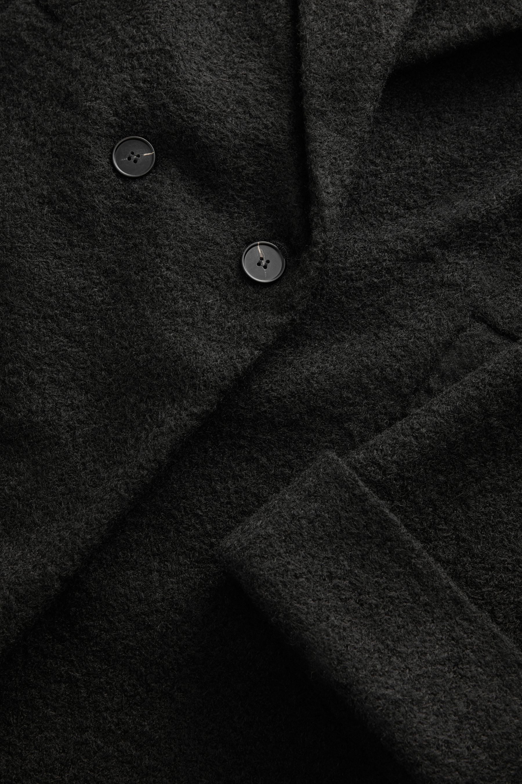 Next Langmantel Strickmantel mit Reverskragen (1-tlg)