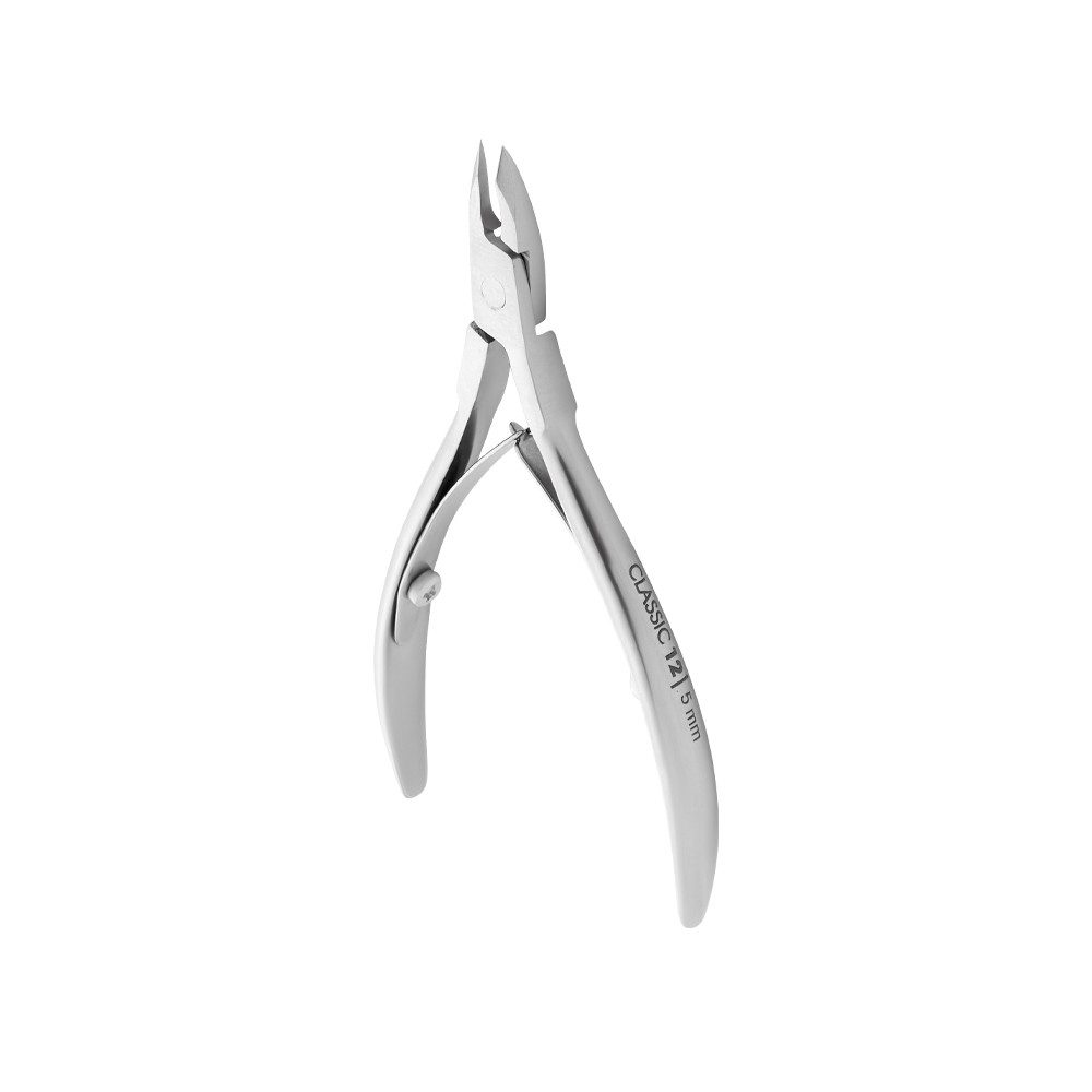 STALEKS Nagelhautzange STALEKS Nagelhautzange Classic 12-5 Standardabsatz 5mm Doppel-Feder, 1-tlg., Nagelhautzange Classic