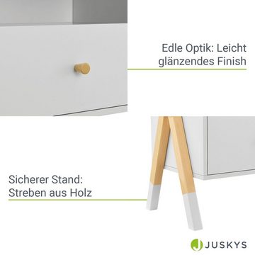Juskys Nachttisch Jamie, stabil & standfest, moderne Optik, kompakt