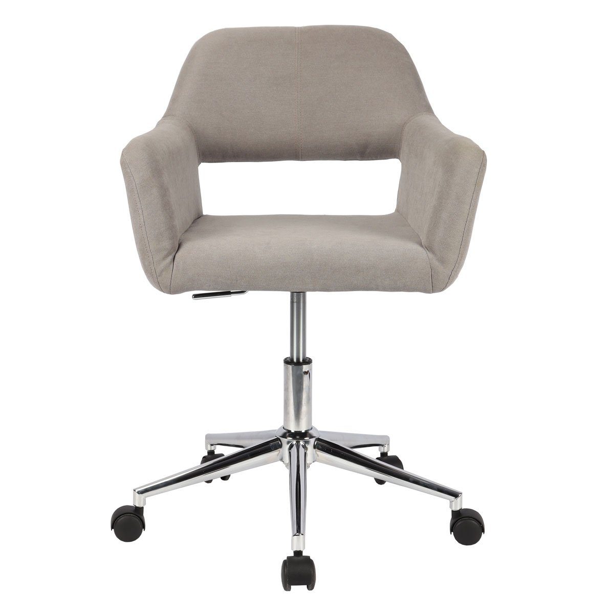 SVITA Drehstuhl Schreibtischstuhl JILL (1 St), Höhenverstellbar, Verchromte günstig online kaufen