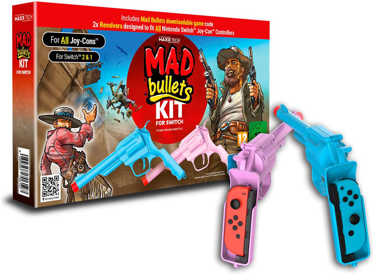 Maxx Tech Mad Bullets Kit Nintendo Switch 2