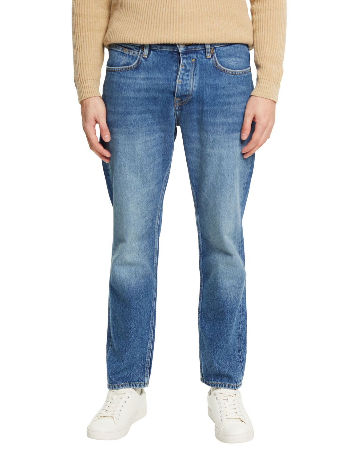 geschnittene Gerade Straight-Jeans Esprit Jeans